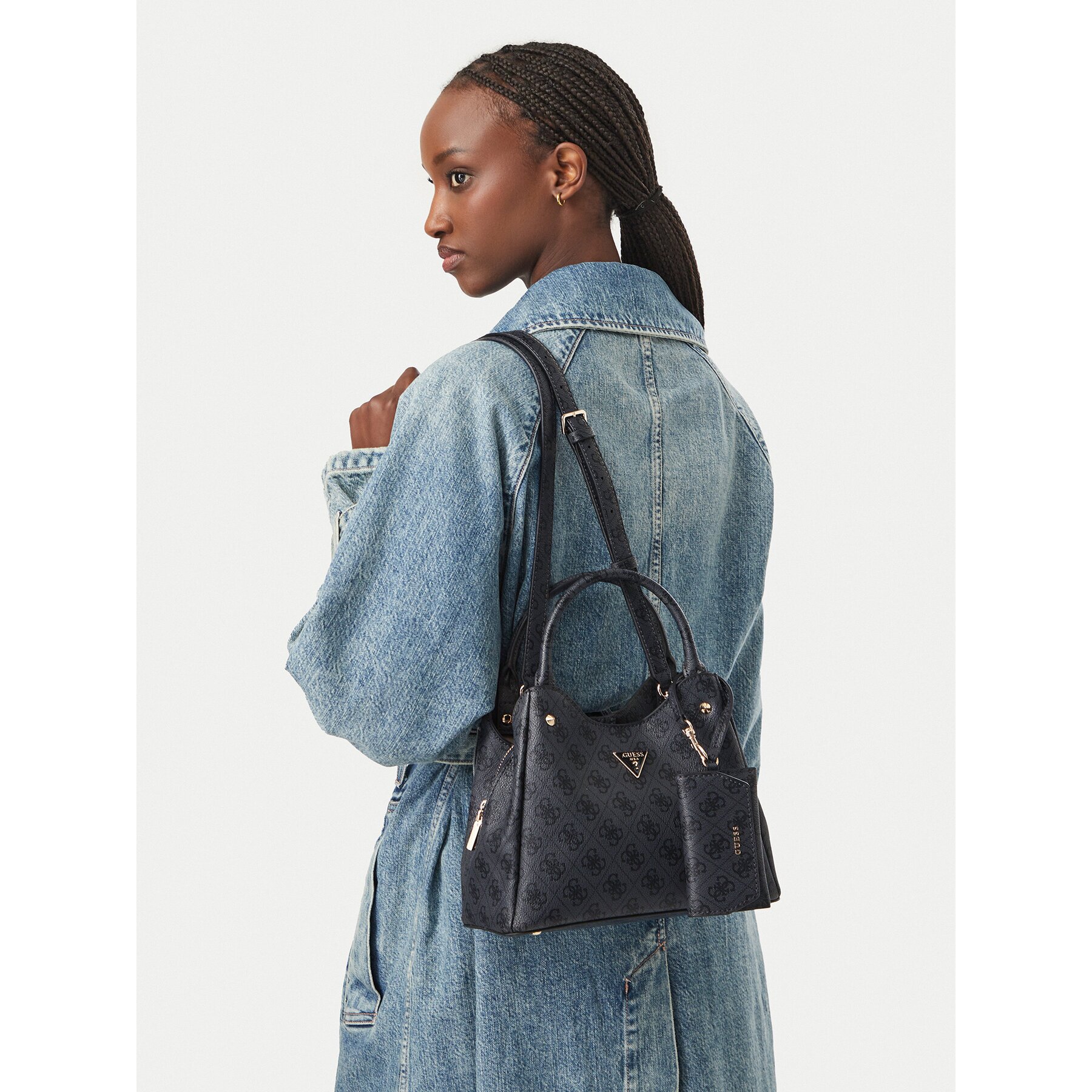 Guess Дамска чанта Lorella HWSG24 84220