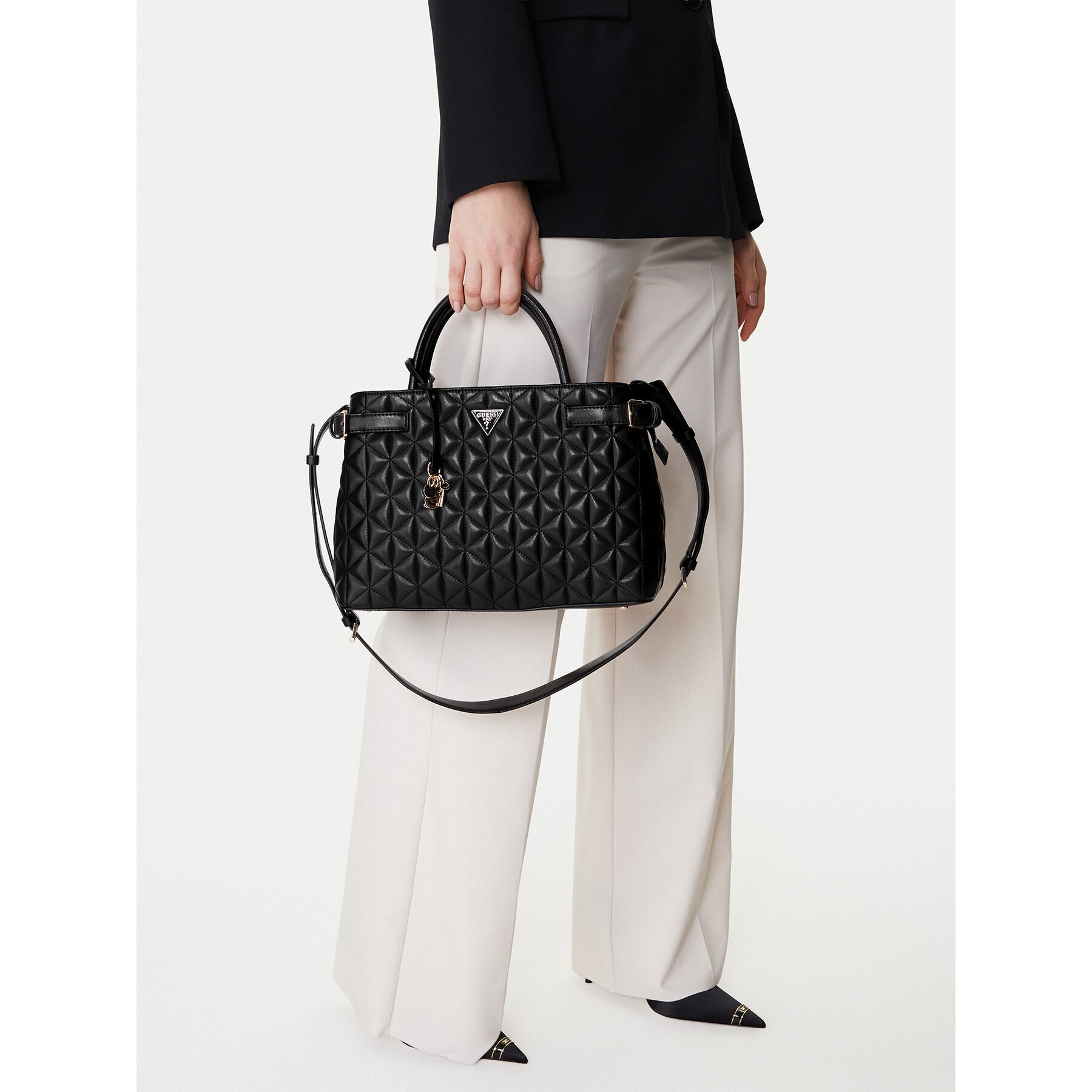 Guess Дамска чанта Paisleigh HWQG98 83060
