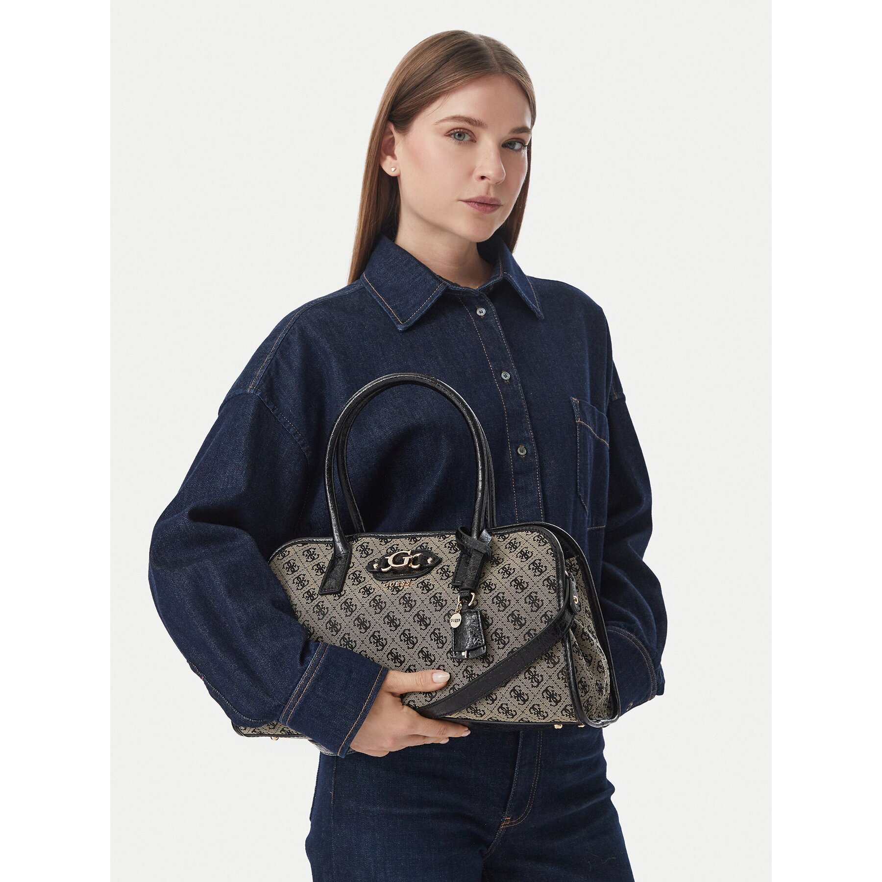 Guess Дамска чанта Samantha HWJT23 13060