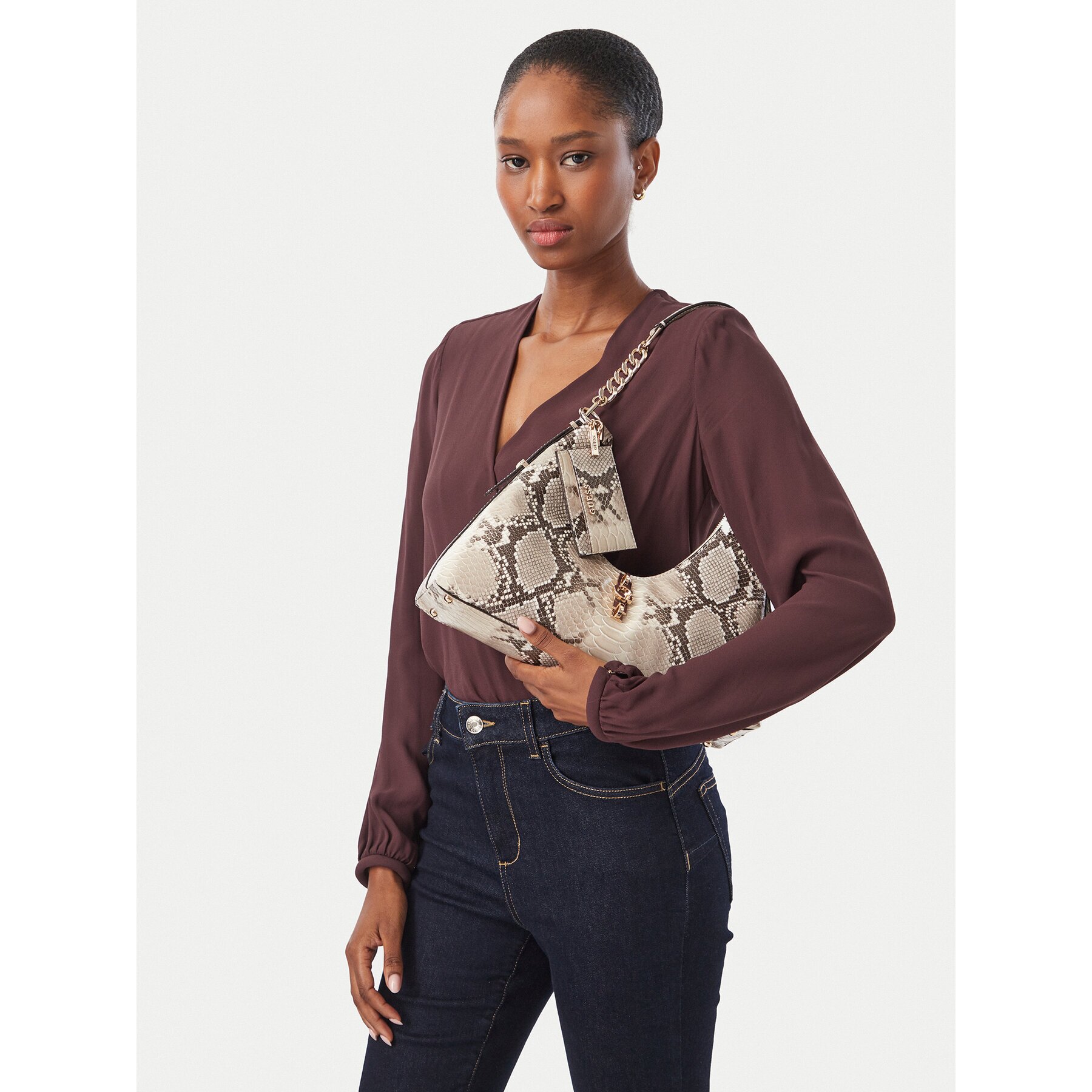 Guess Дамска чанта Yvonne HWKG23 29010