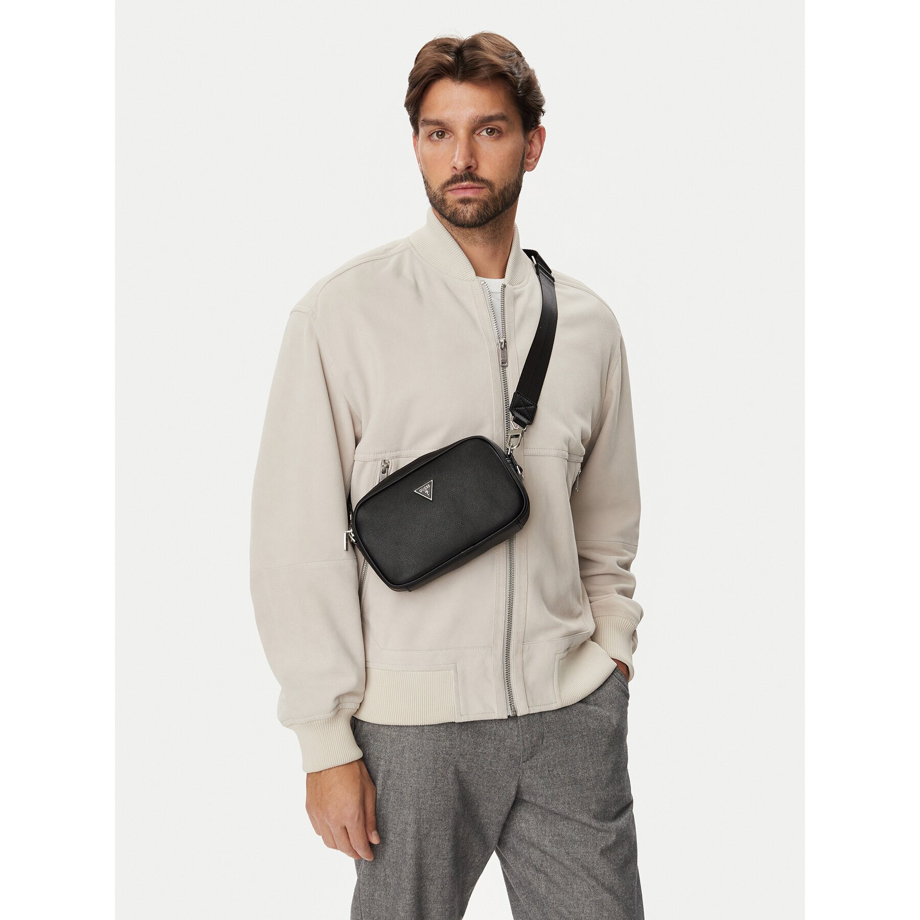 Guess Мъжка чантичка HMMISL P6450