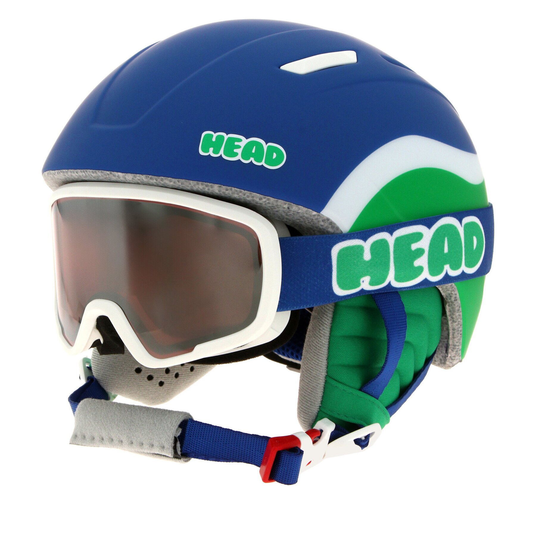 Head Скиорска каска Mojo Set Blue/Green 328664