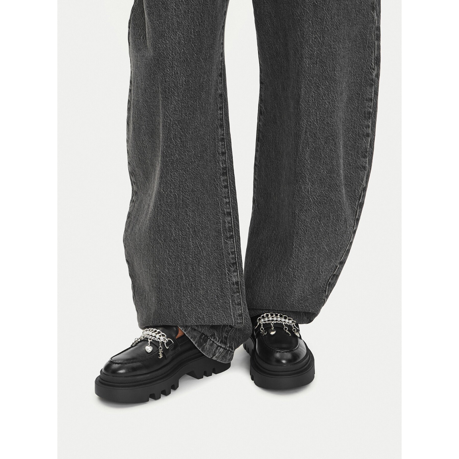 Juicy Couture лоуфъри с дебела подметка CEO-HY63020S-6A