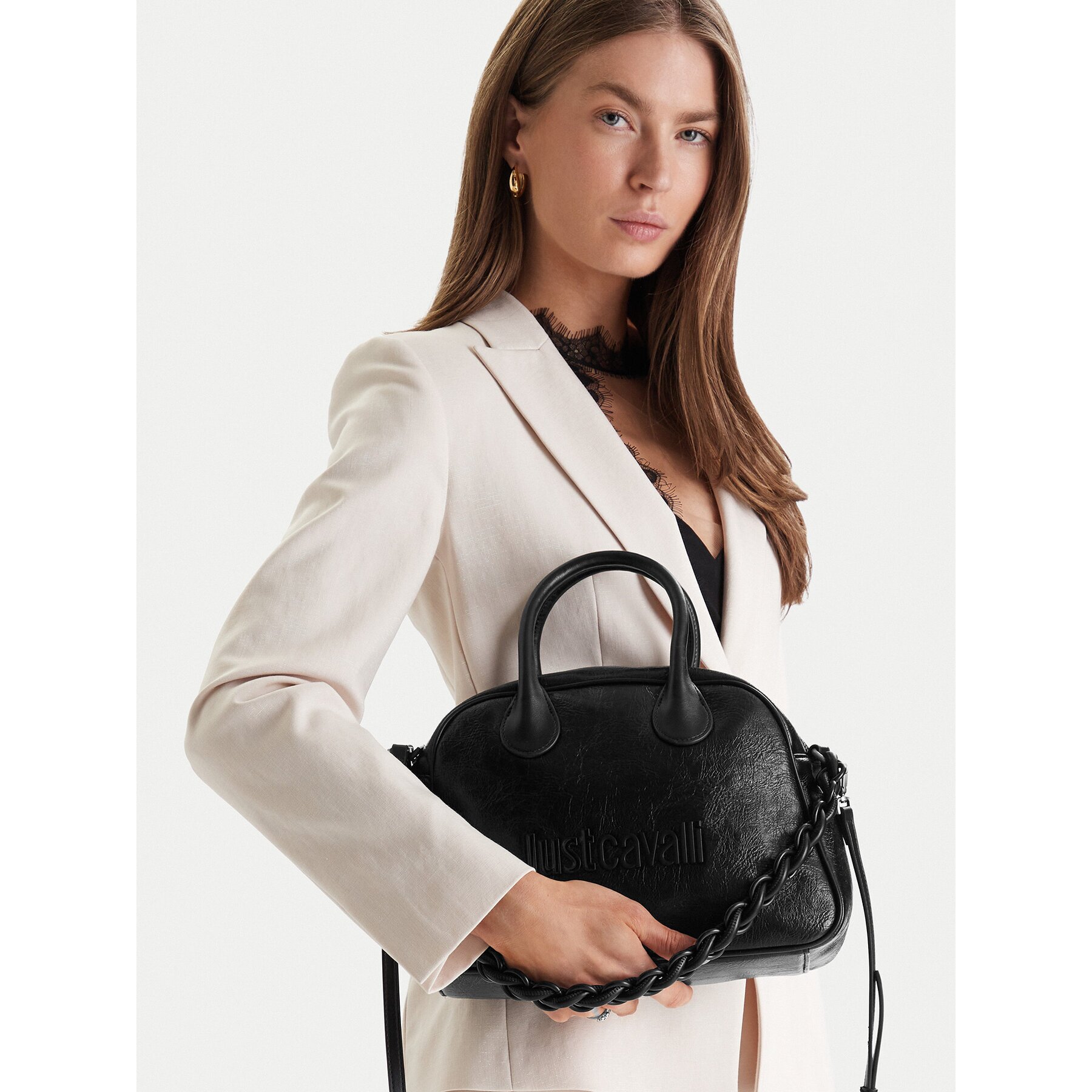 Just Cavalli Дамска чанта 80RA4BC5 ZSD86