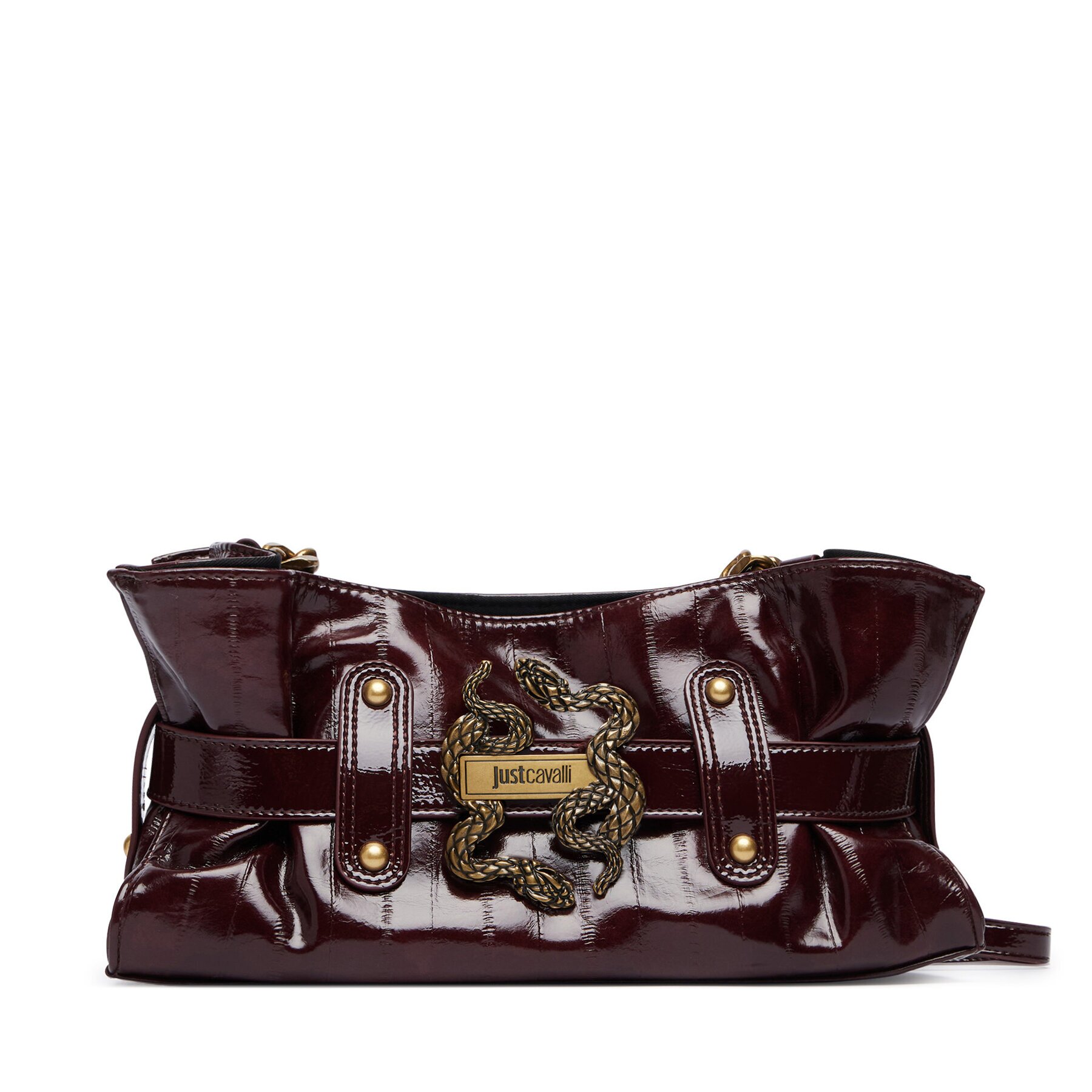 Just Cavalli Дамска чанта 81RA4BE1 ZSE77 Тъмночервен