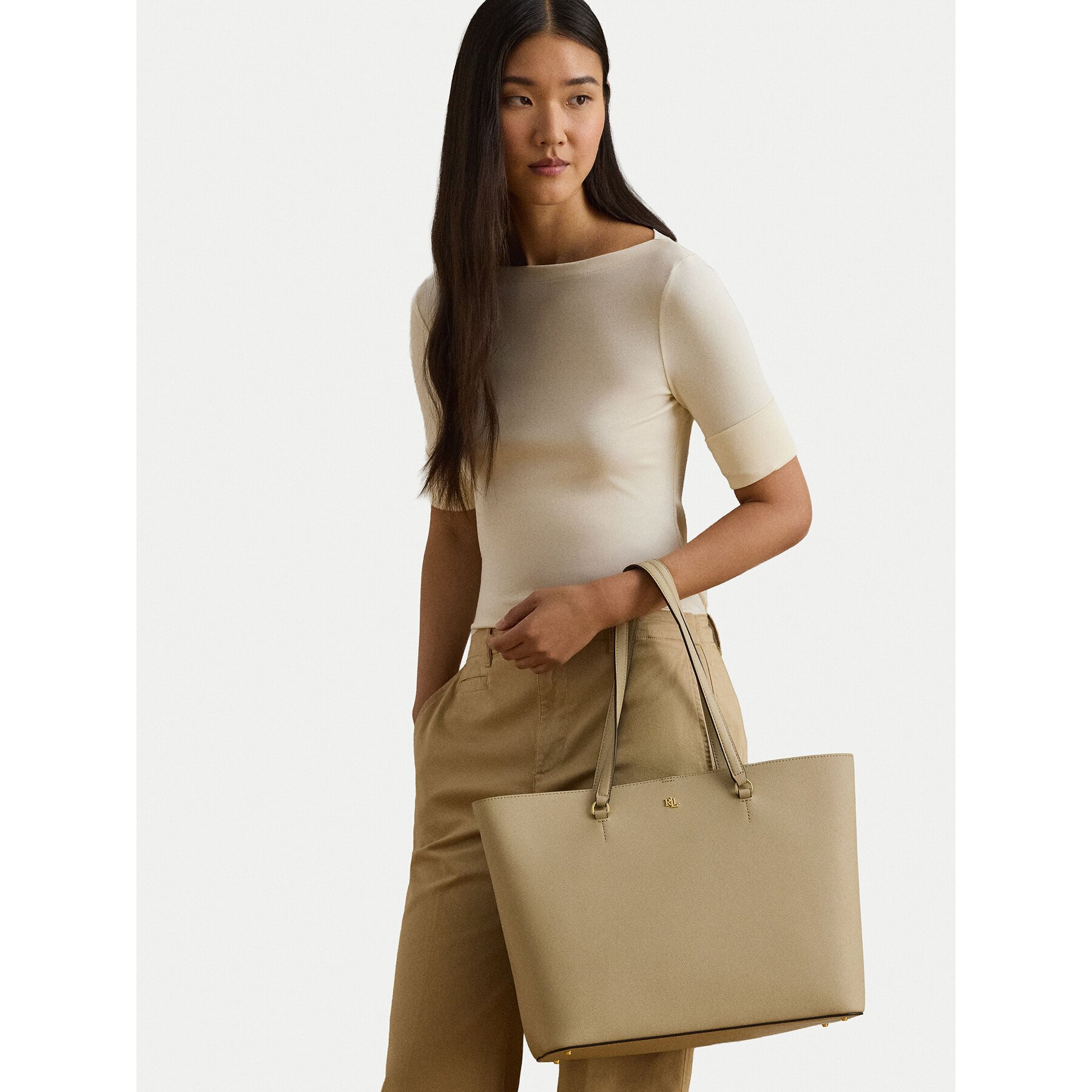 LAUREN RALPH LAUREN Дамска чанта 431911655015