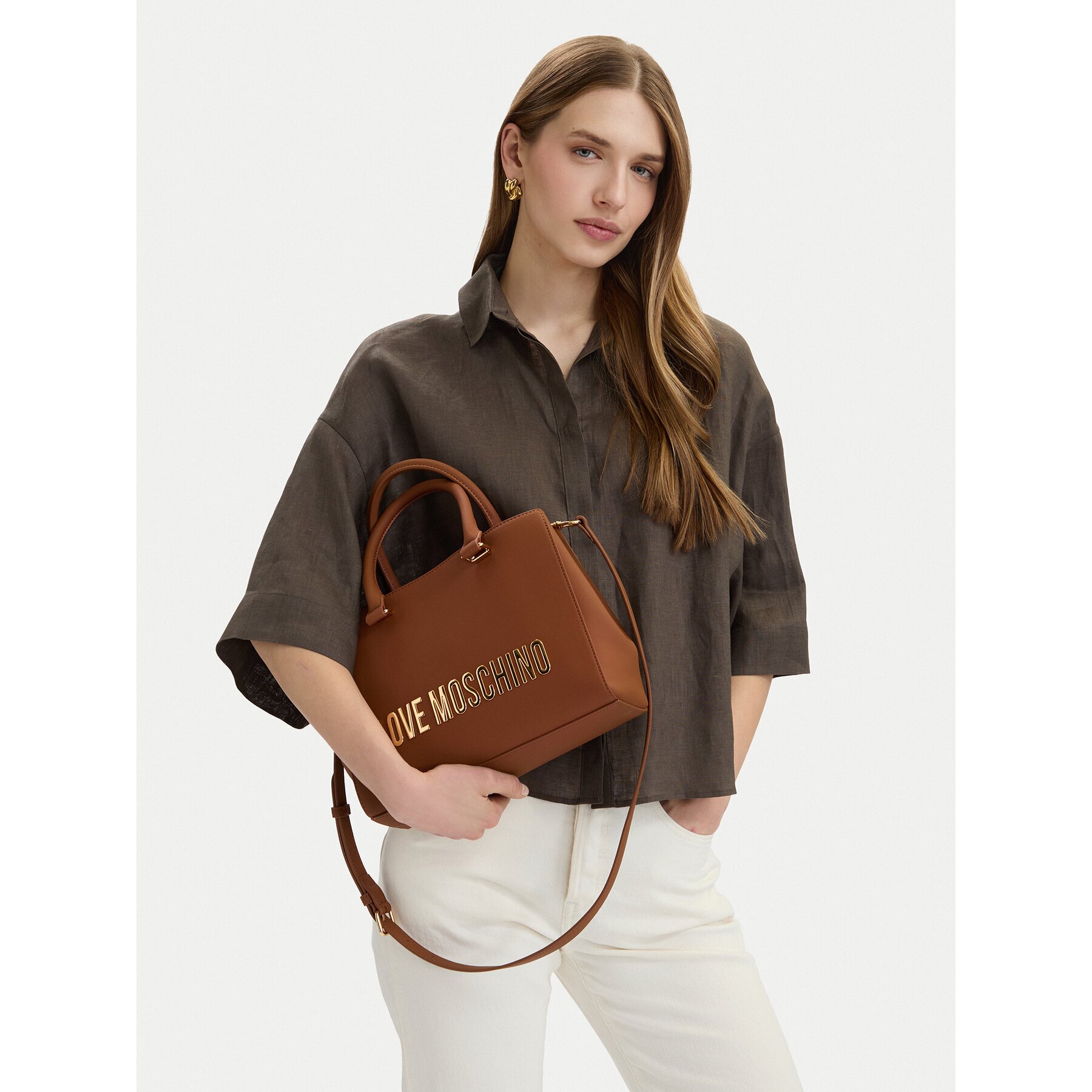 LOVE MOSCHINO Дамска чанта JC4022PP0OKD0200