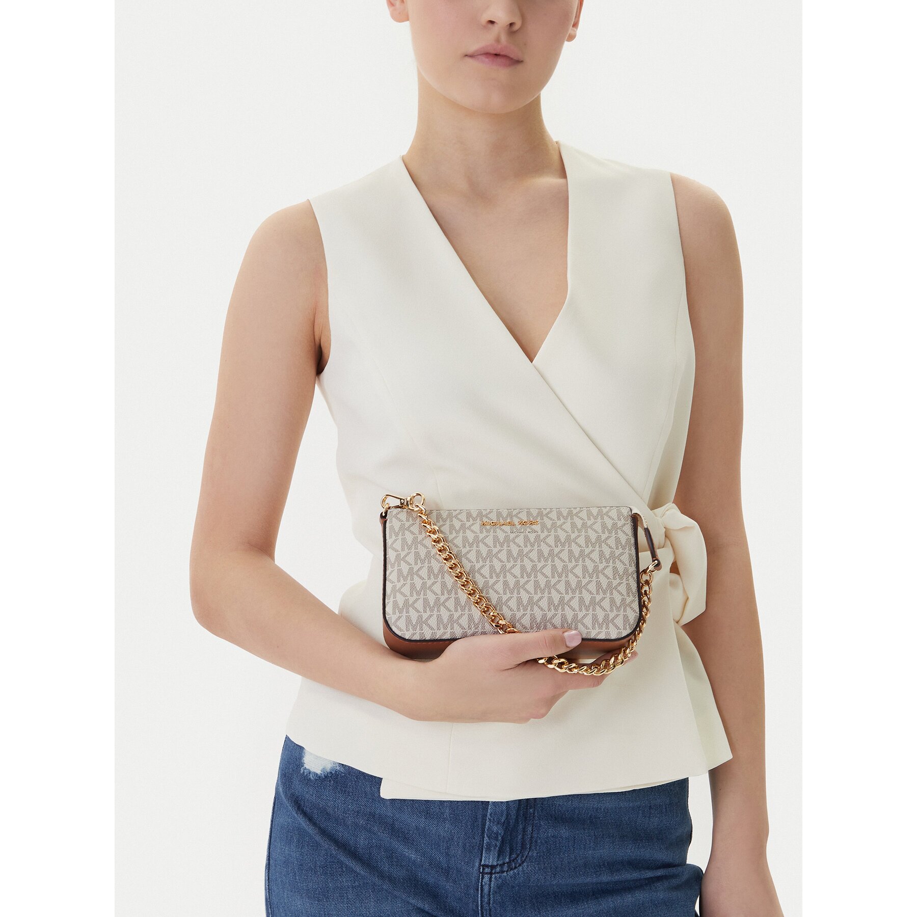 Michael Kors Дамска чанта Jet Set 32F1GJ6W6B