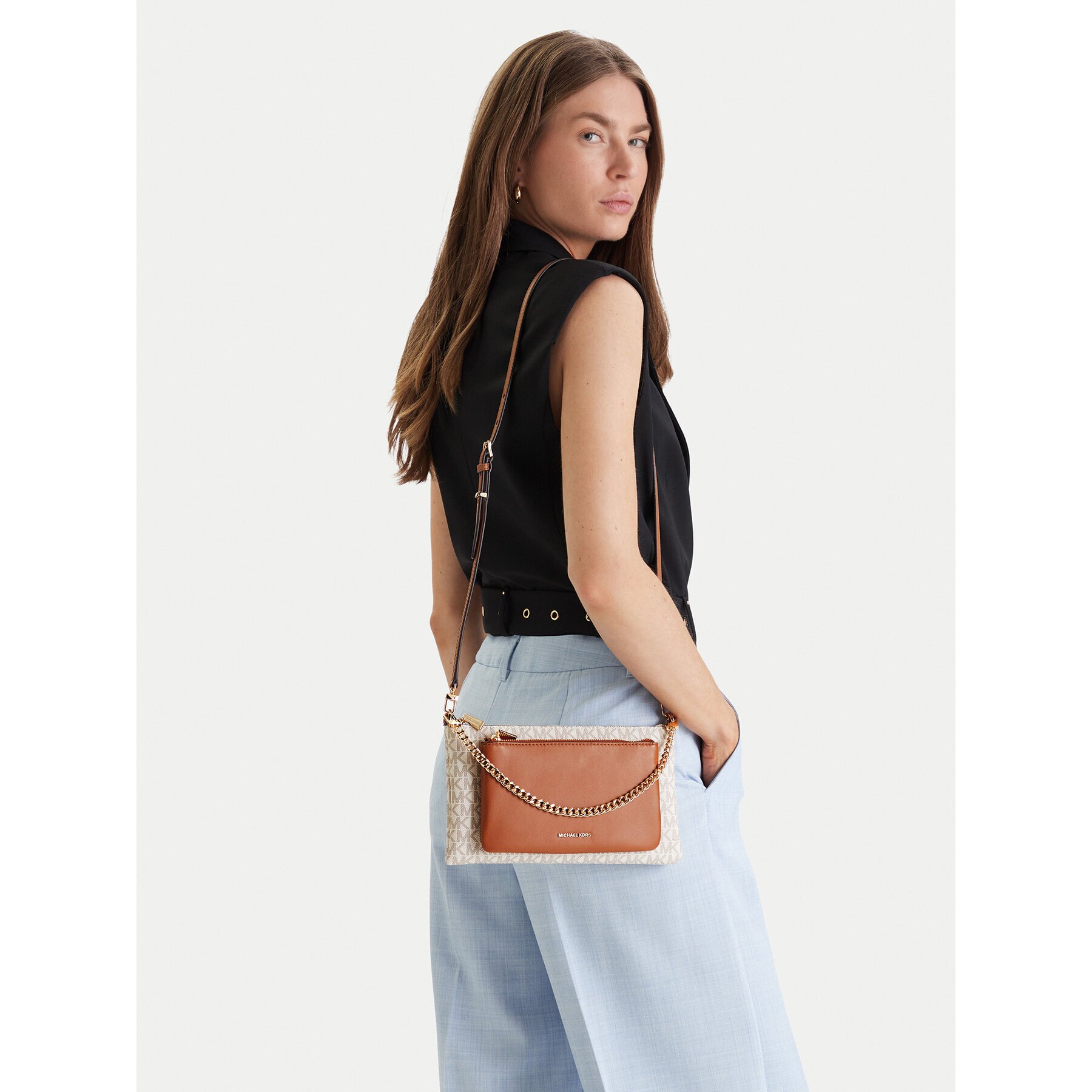 MICHAEL Michael Kors Дамска чанта Jet Set 32F5GJ6C8B