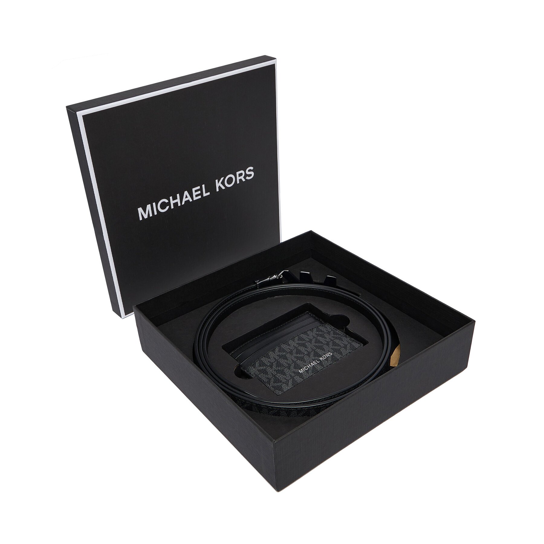 MICHAEL Michael Kors Компелкт калъф за карти и колан 39S4LBLY6B