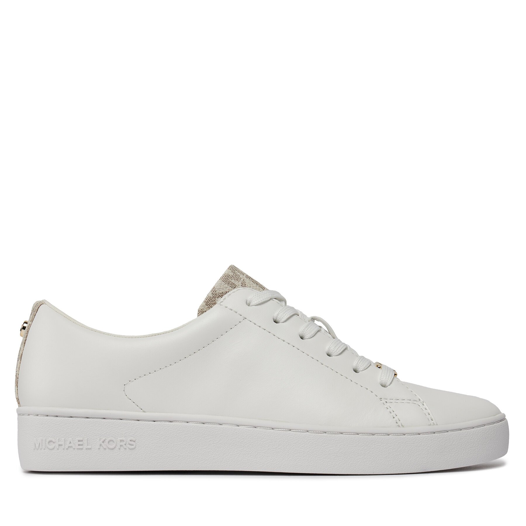 MICHAEL Michael Kors Сникърси Keaton Lace Up 43R4KTFS2L Екрю