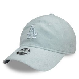 New Era Шапка с козирка Los Angeles Dodgers Towelling 9Twenty 60595346 Светлосиньо