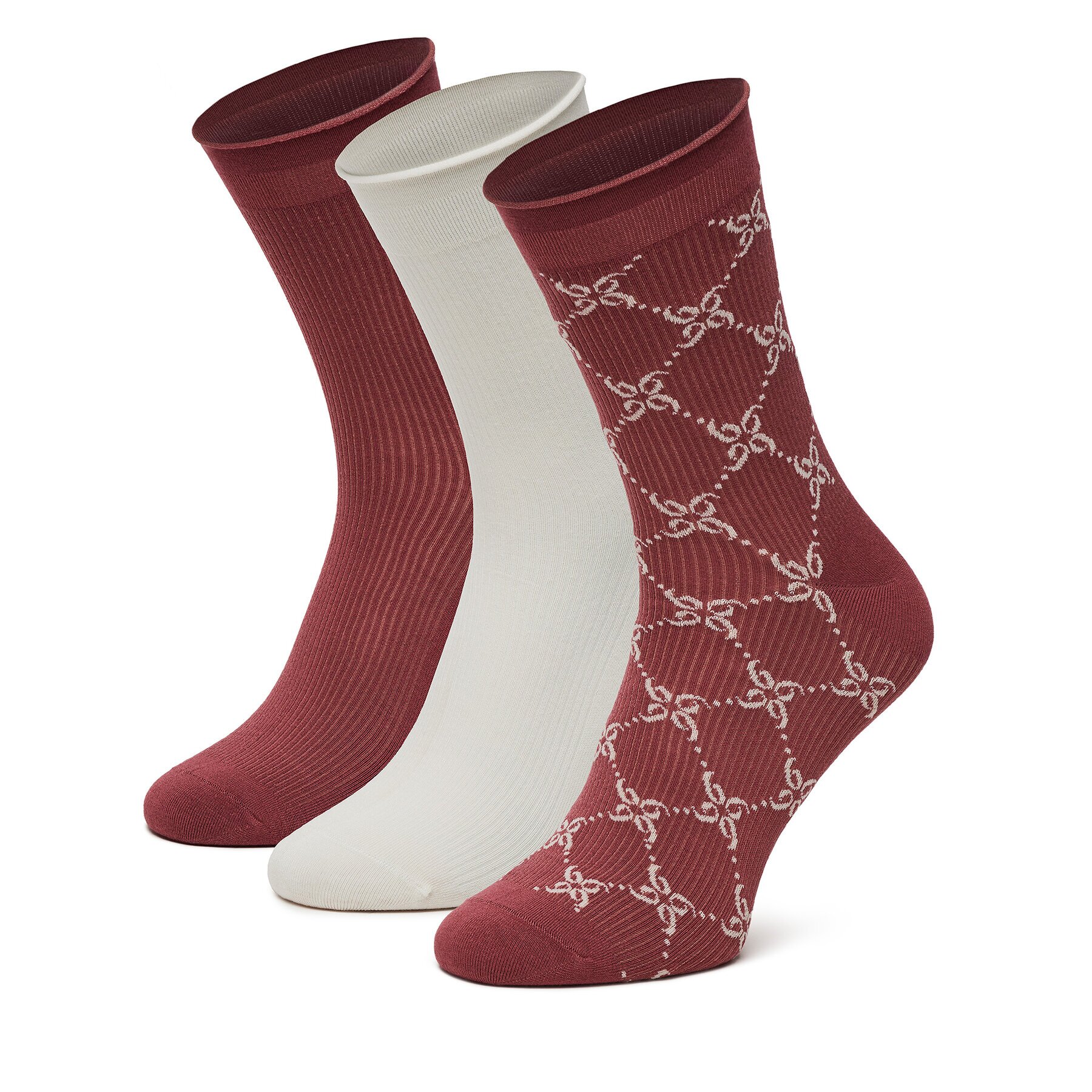 Nine West Дълги чорапи BR_NW_01_Z_SS25 (3 PACK)