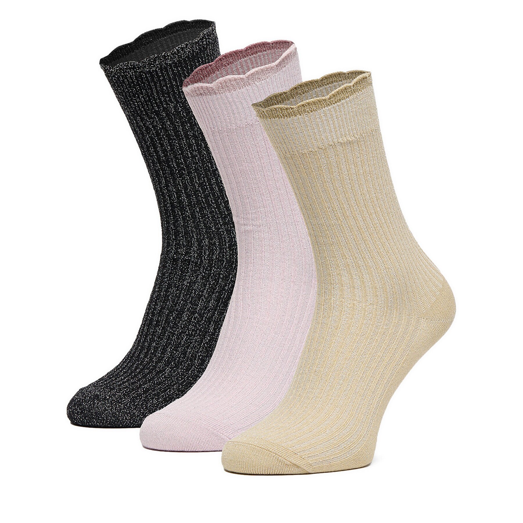 Nine West Дълги чорапи CEO_AS_NW_07_W_AW25 (3 PACK) mix