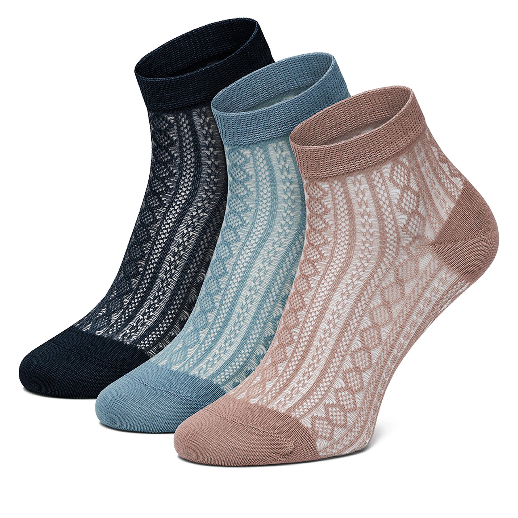 Nine West Дълги чорапи KR_NW_SHINY_Z_SS25 (3 PACK)