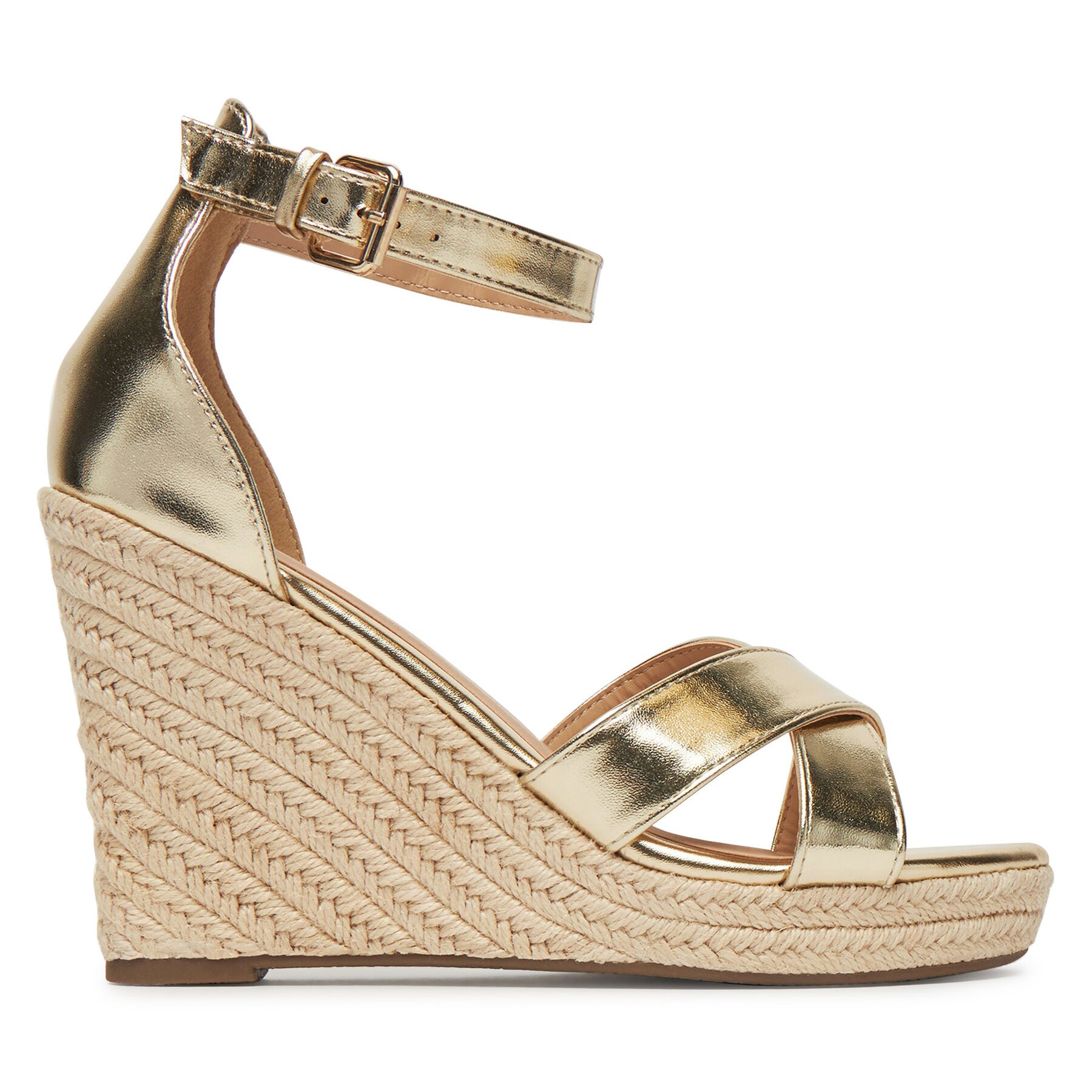 ONLY Shoes Еспадрили Onlamelia-18 Pu Foil Wedge 15335554