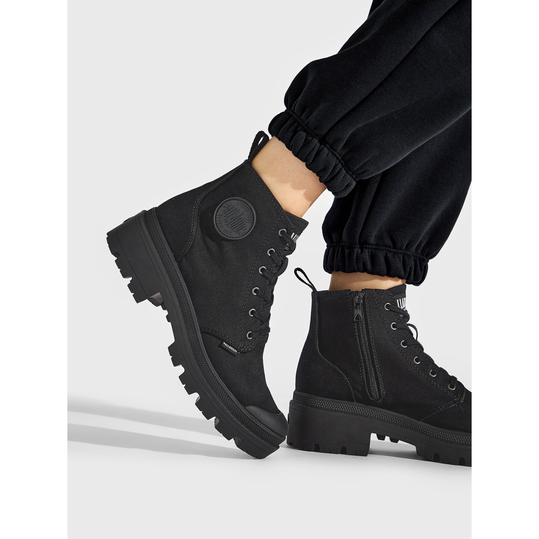Palladium Туристически oбувки Pallabase Twill 96907-008-M