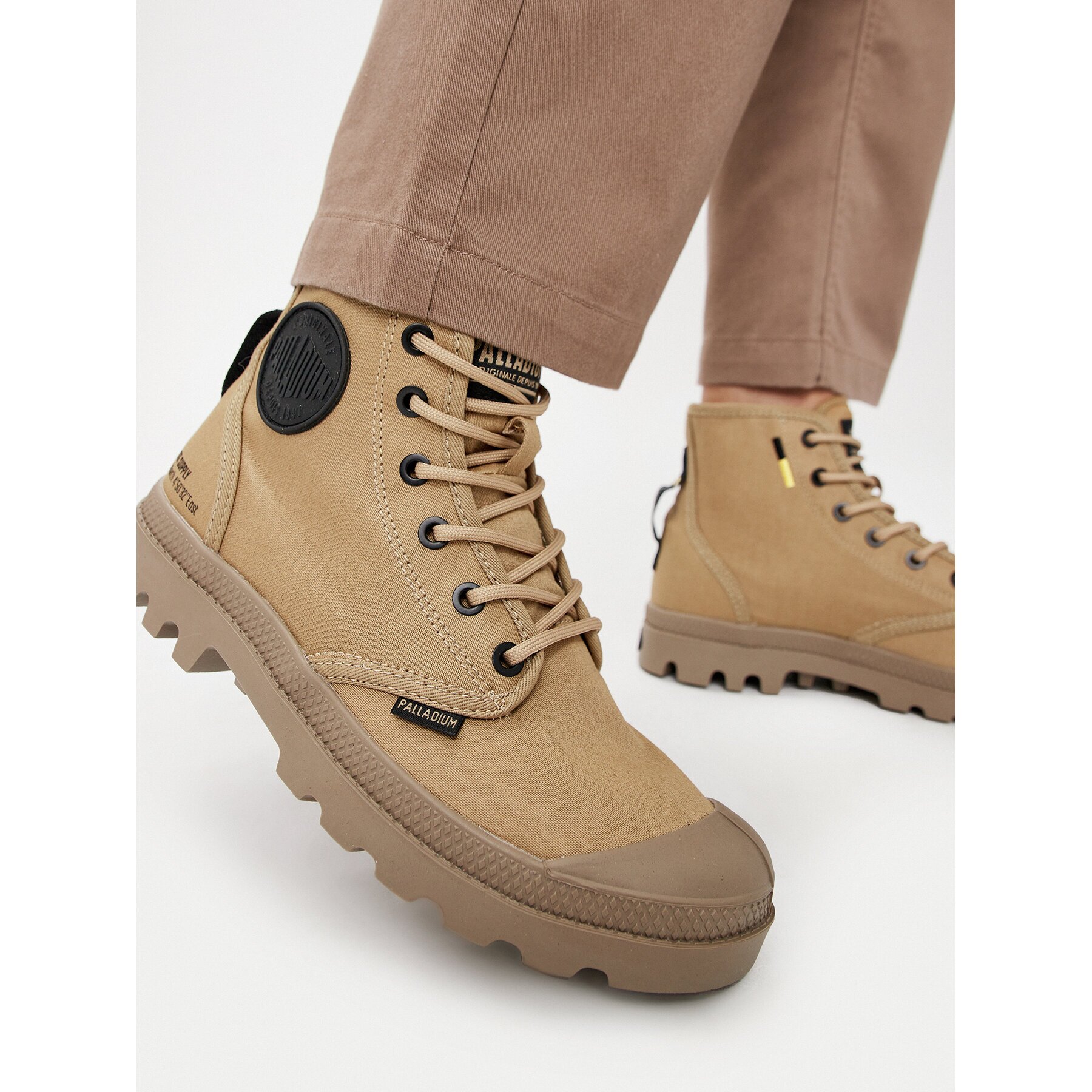 Palladium Туристически oбувки PAMPA HI HTG SUPPLY Бежов