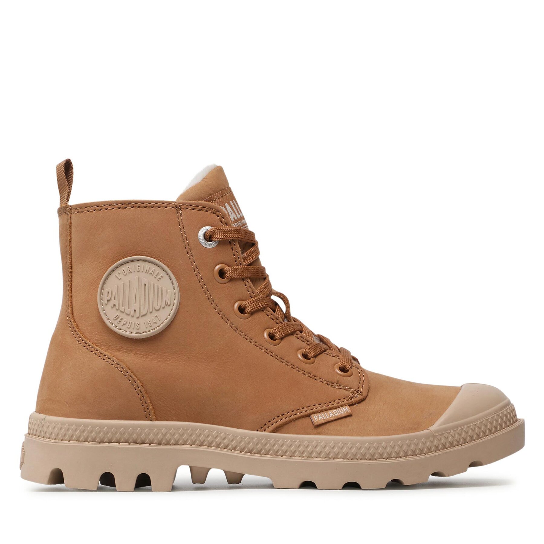 Palladium Туристически oбувки Pampa Hi Zip Wl 95982-252-M Кафяв
