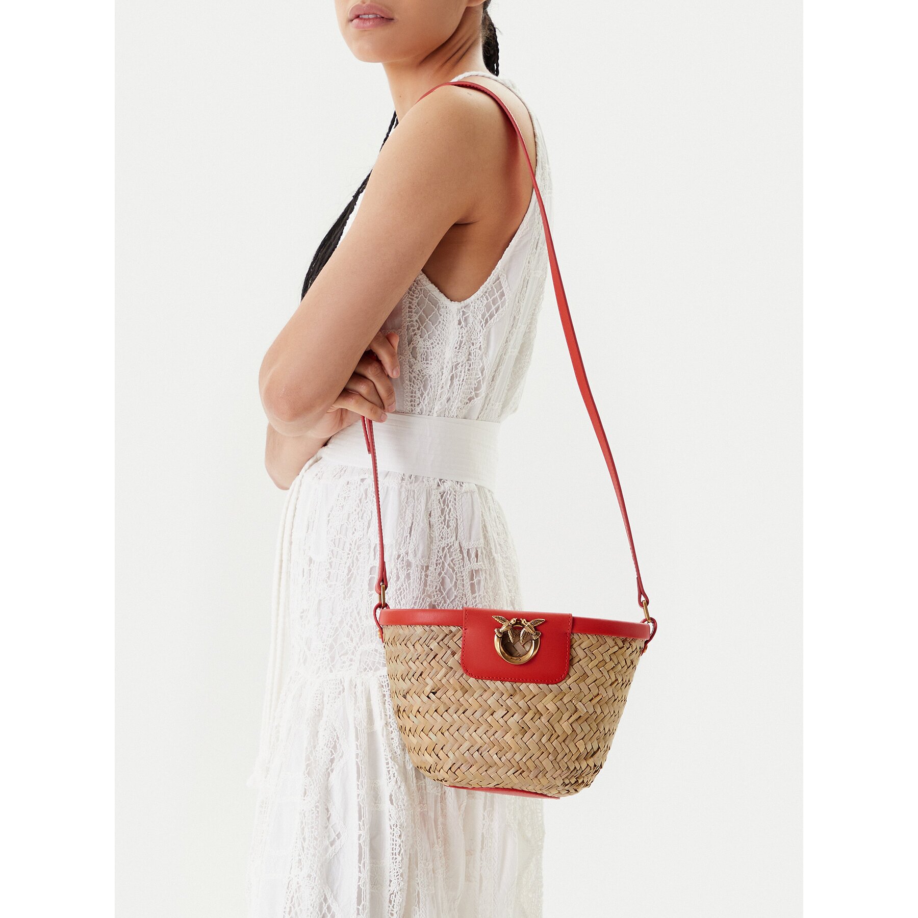 PINKO Дамска чанта Love Summer Bucket PE 25 PLTT 103325 A1RL