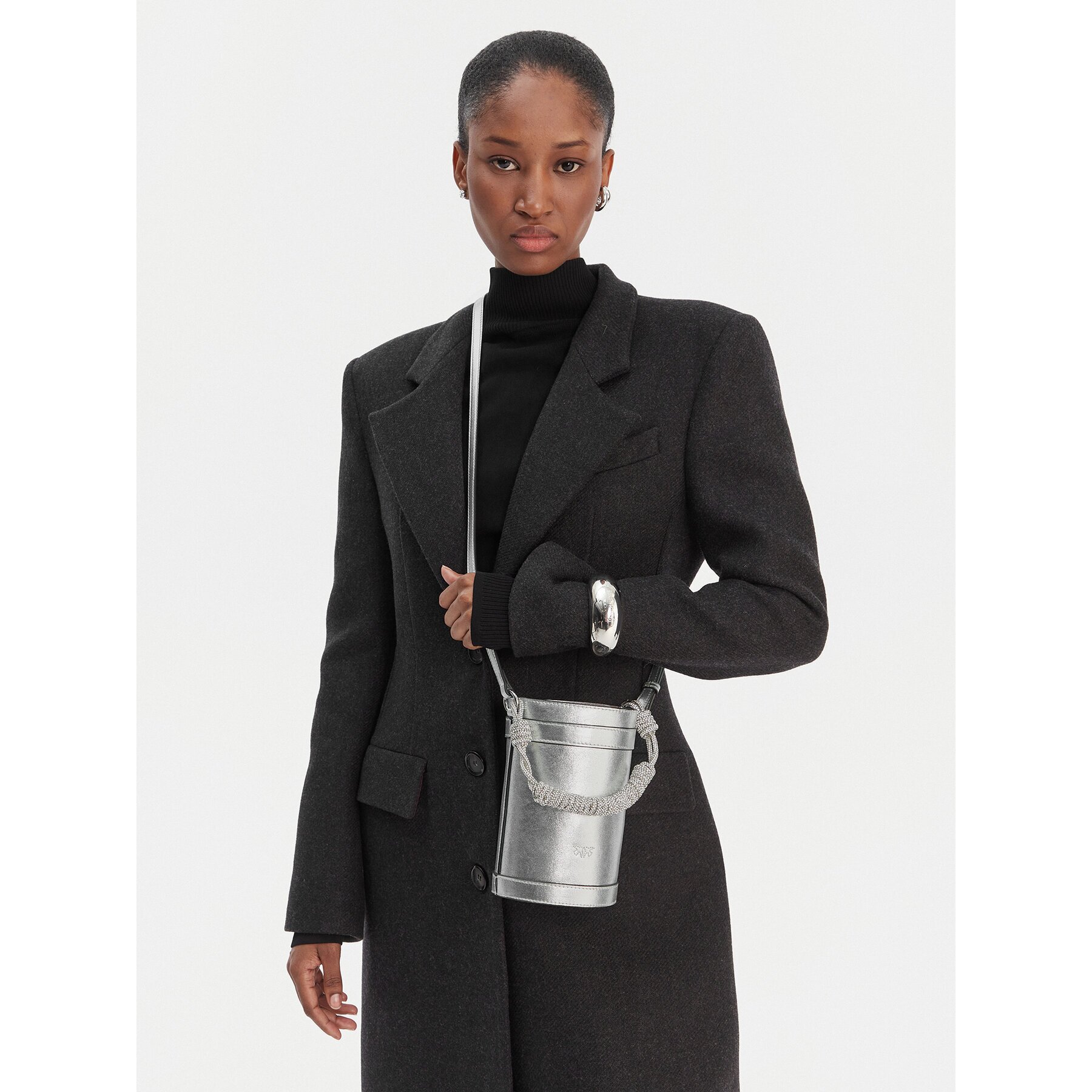 PINKO Дамска чанта Mini Bucket Manico 25-26 PLTT 105910
