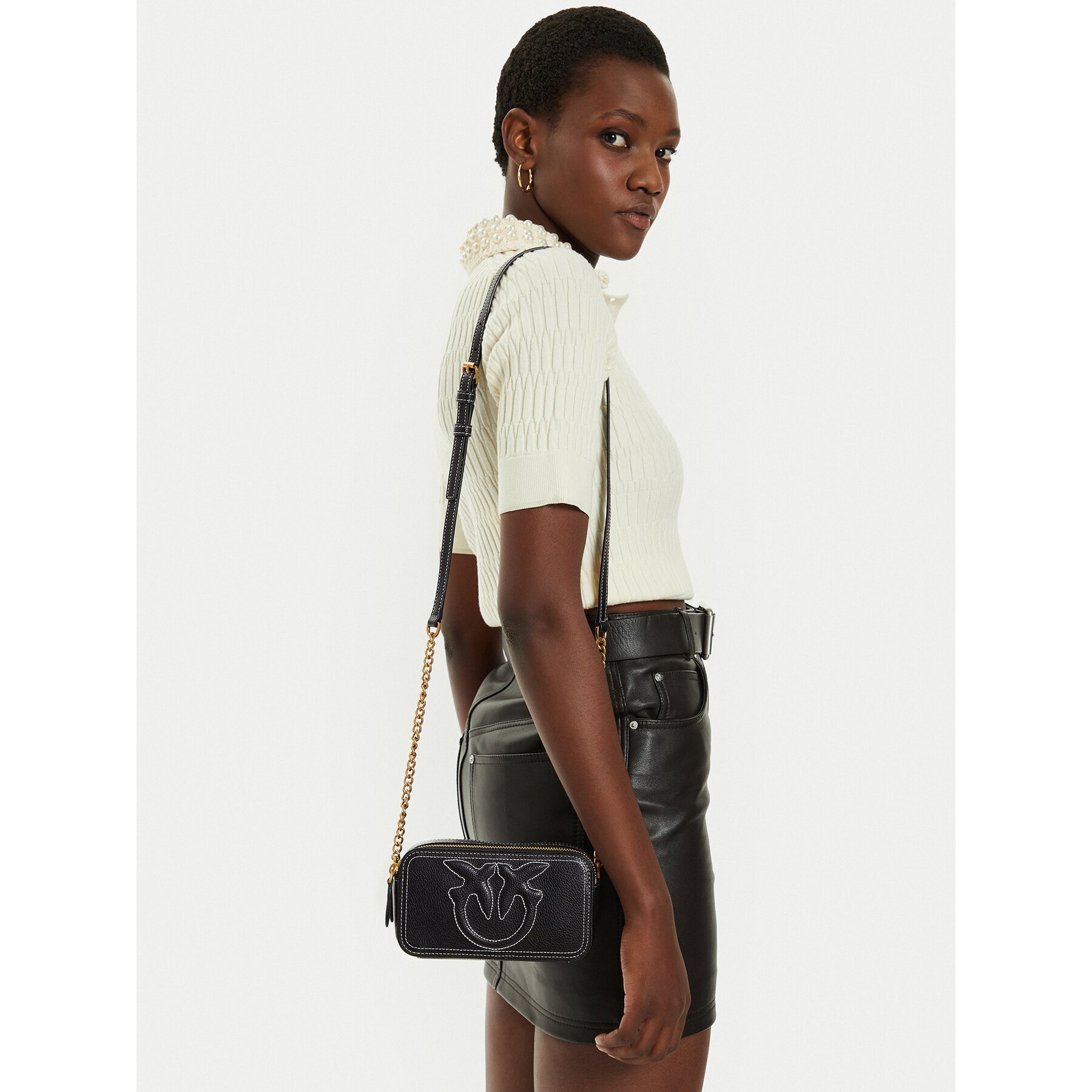 PINKO Дамска чанта Pelle Bottalata 103799