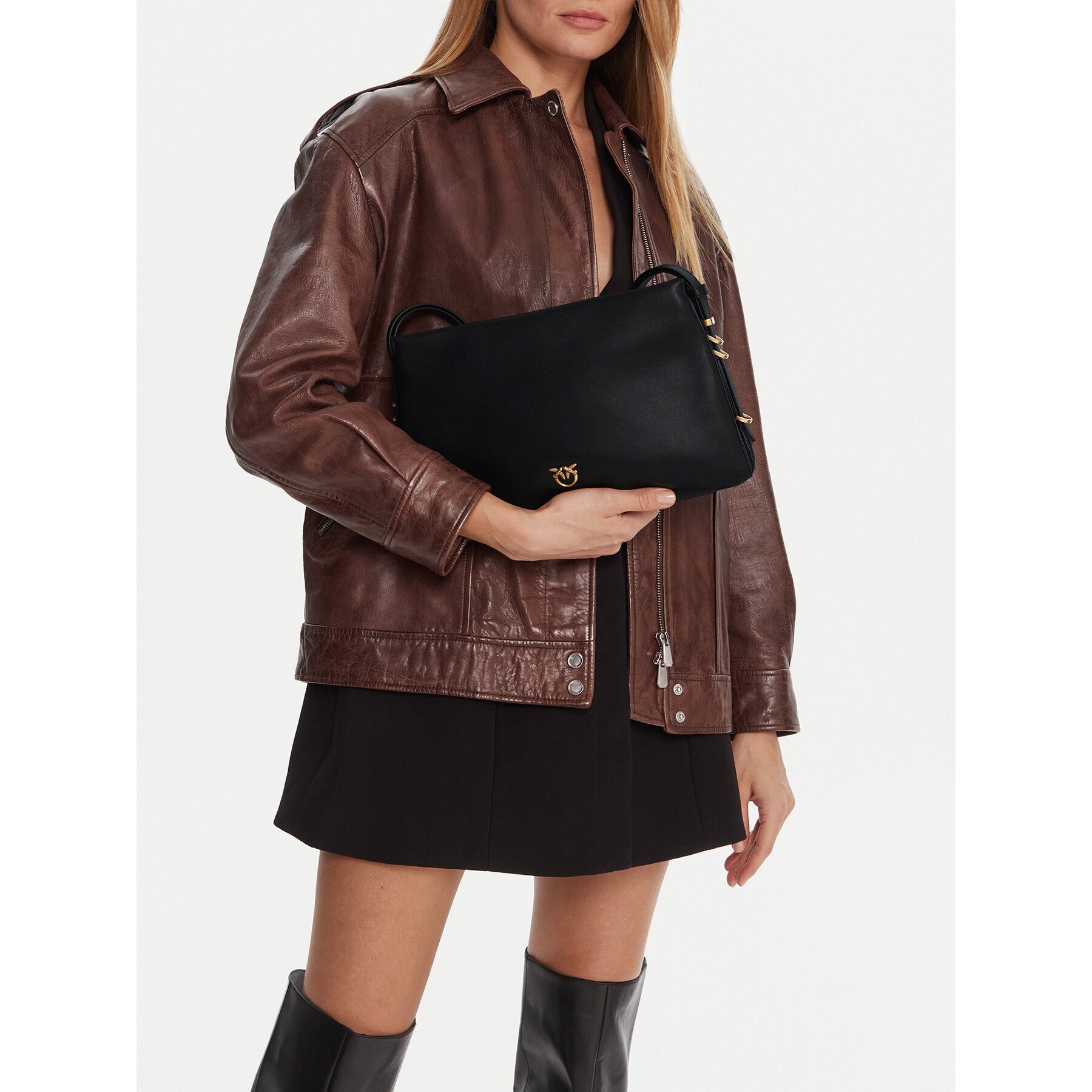 PINKO Дамска чанта Triplet AI 25-26 PLTT 105161 A0QO