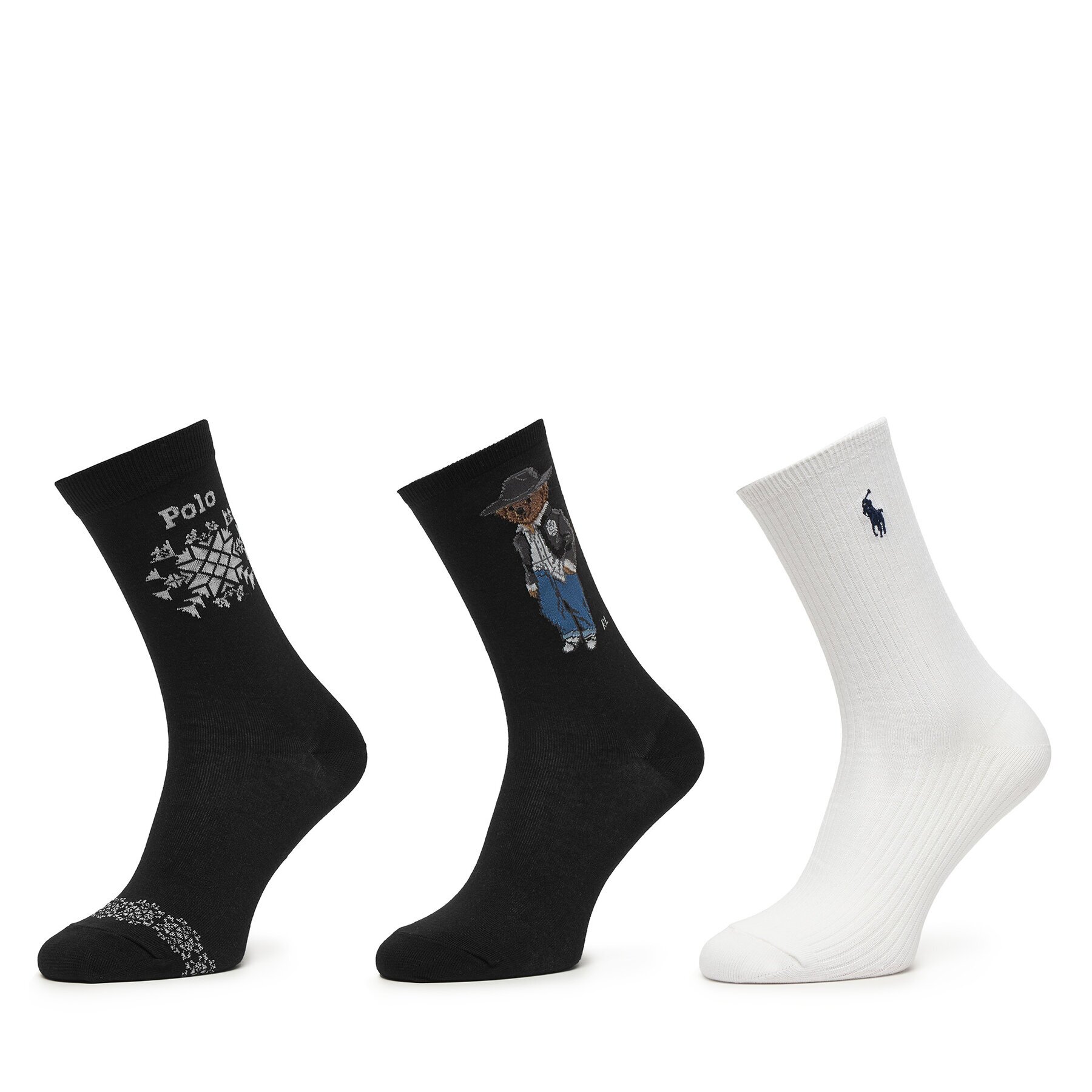 Polo Ralph Lauren Дълги чорапи Bear Snowflake 455P18210001