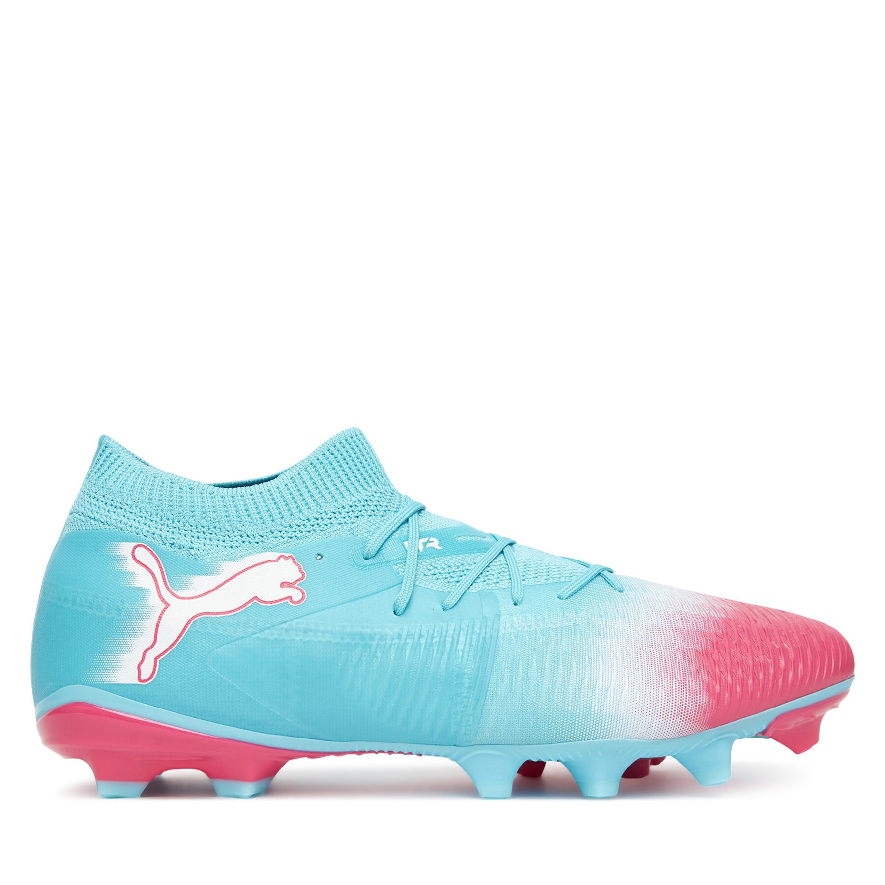 Puma Обувки за футбол Future 8 Match Re-Charge Fg/Ag 108759 01 Светлосиньо