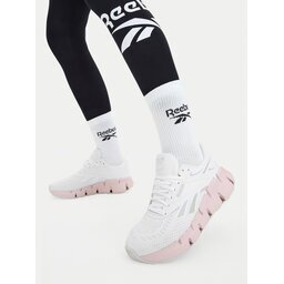 Reebok Маратонки за бягане EO-ZIG DYNAMICA 6 100271438 Бял