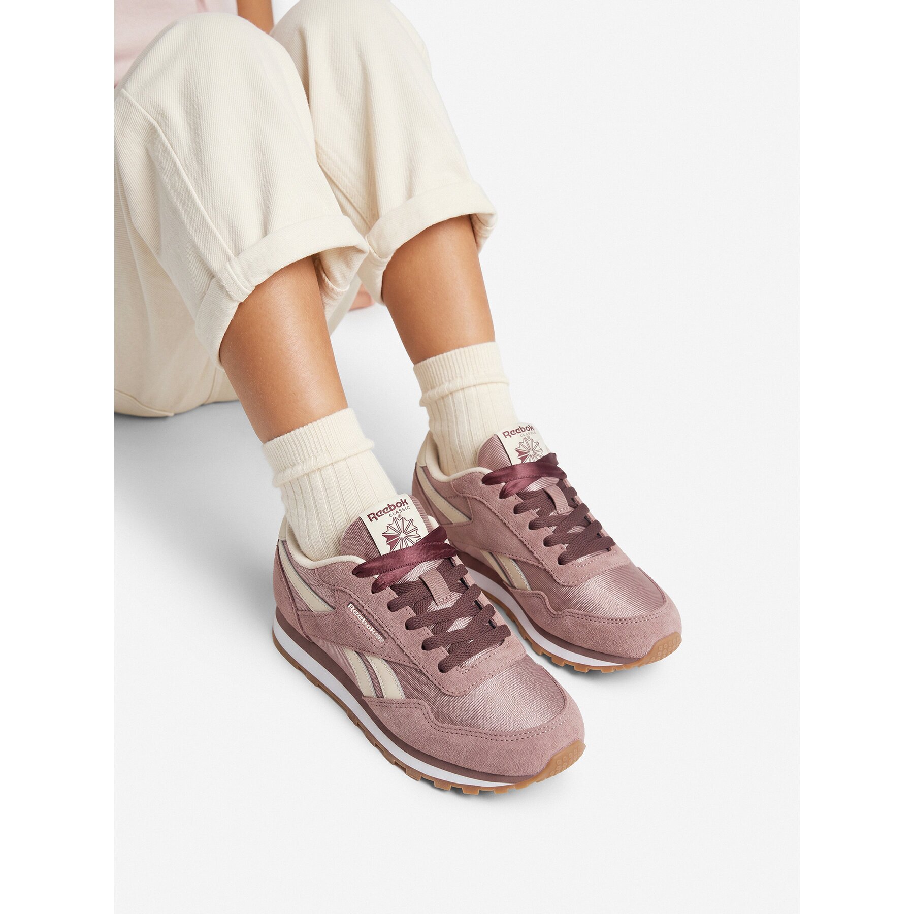 Reebok Сникърси -EO-CLASSIC AZ 100269668 Розов