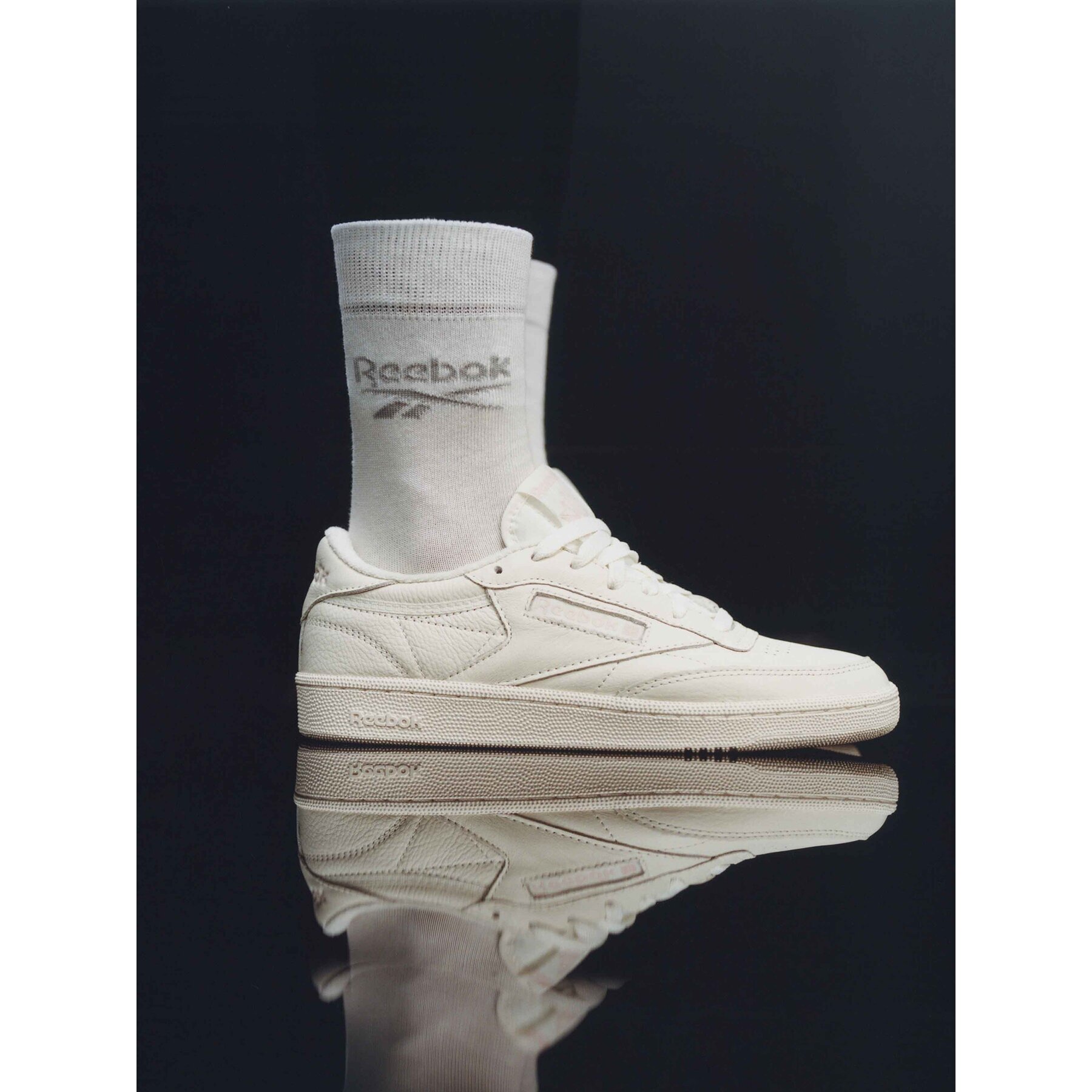 Reebok Сникърси EO-CLUB C 85 VINTAGE 100260673 Бял
