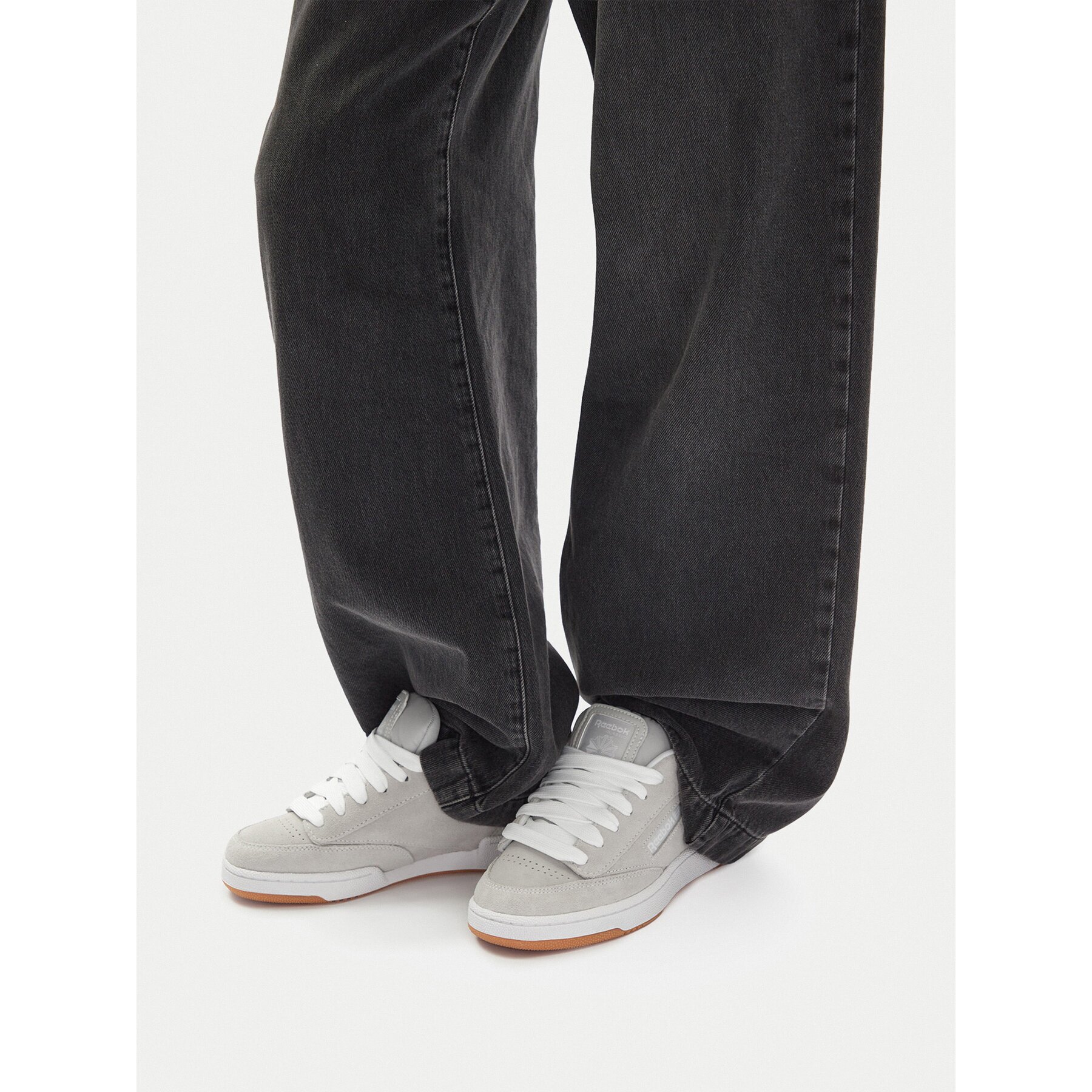 Reebok Сникърси EO-CLUB C BULC CLN 100239220 Сив