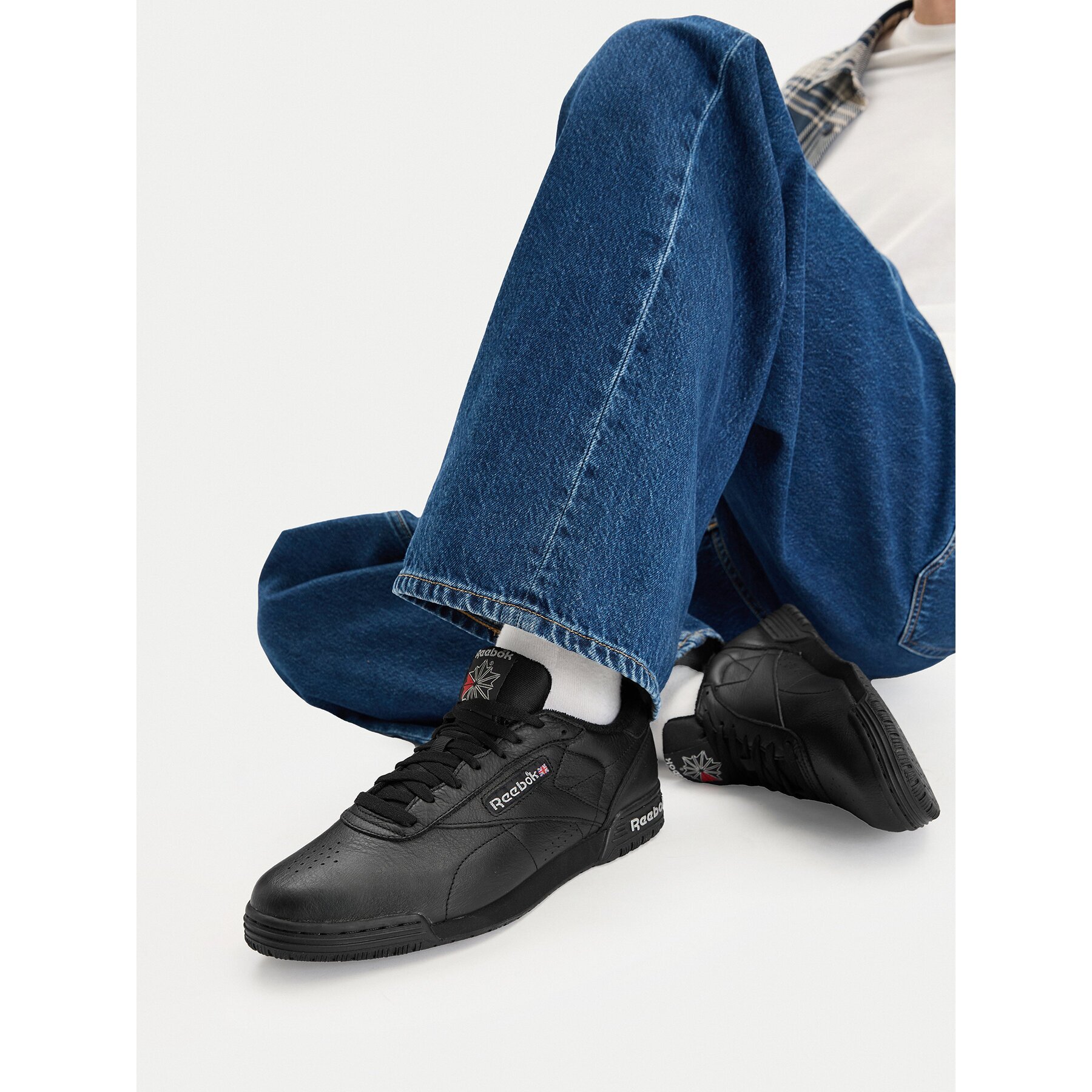 Reebok Сникърси EO-EXOFIT LO CLEAN LOGO INT 100000168 Черен