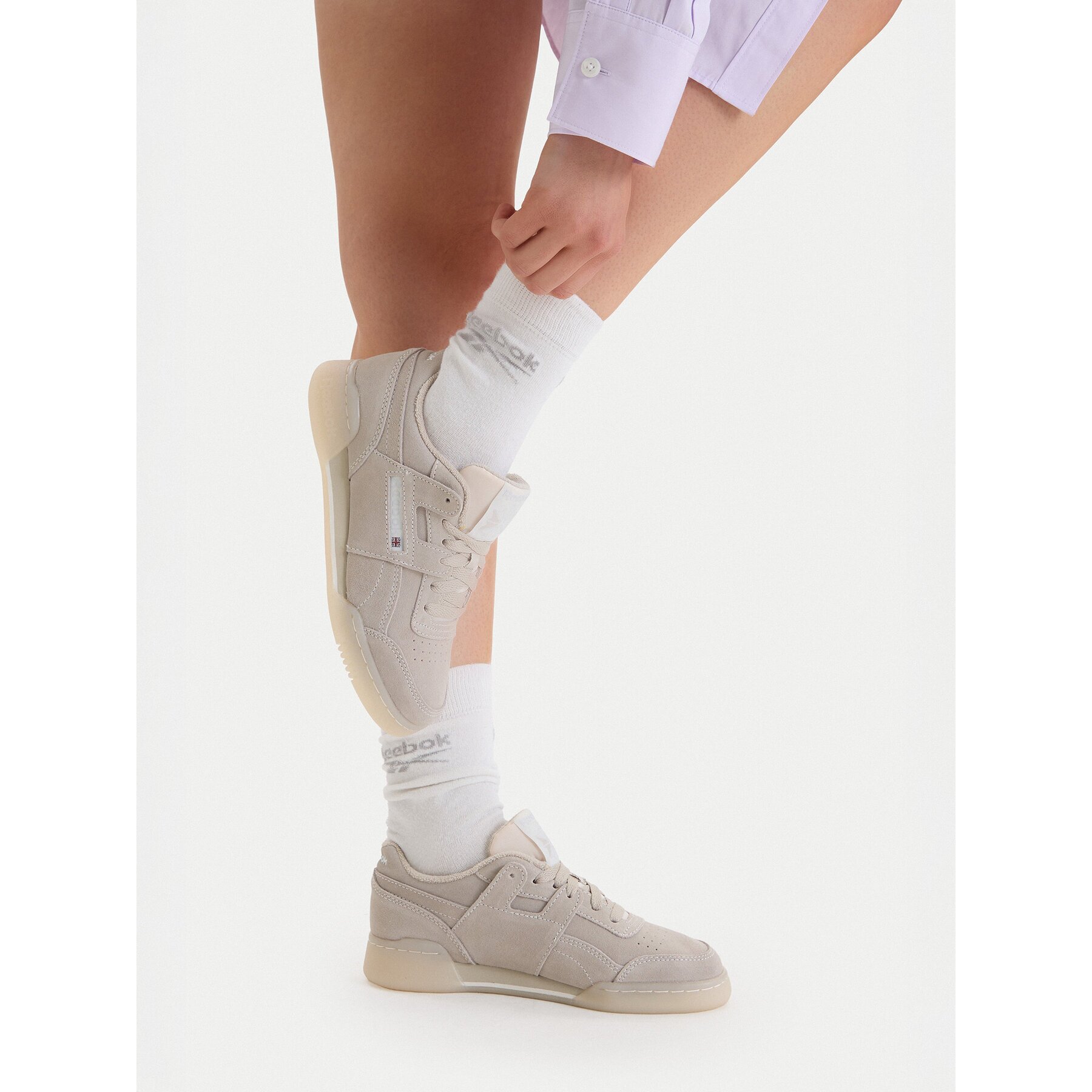 Reebok Сникърси EO-WORKOUT PLUS 100256015 Бежов