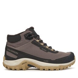 Salomon Туристически Shelter Waterproof L47855200 Кафяв