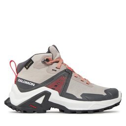 Salomon Туристически X Raise Mid GORE-TEX L47071500 Сив
