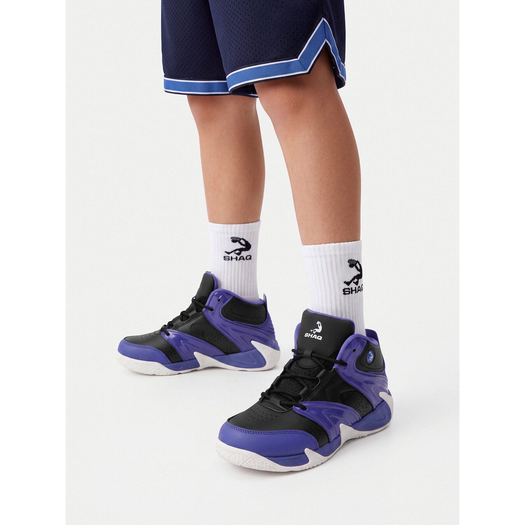 SHAQ Обувки за баскетбол C-DEVASTATOR AQ95010B-BDW