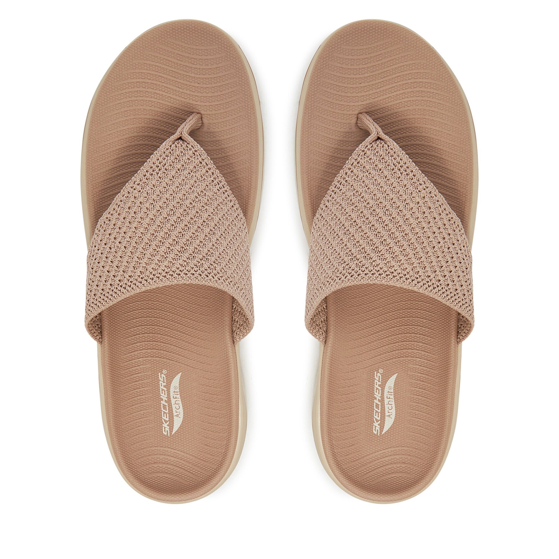 Skechers Джапанки Go Walk Arch Fit 2.0 Sandal-Carrie 140861/TPE
