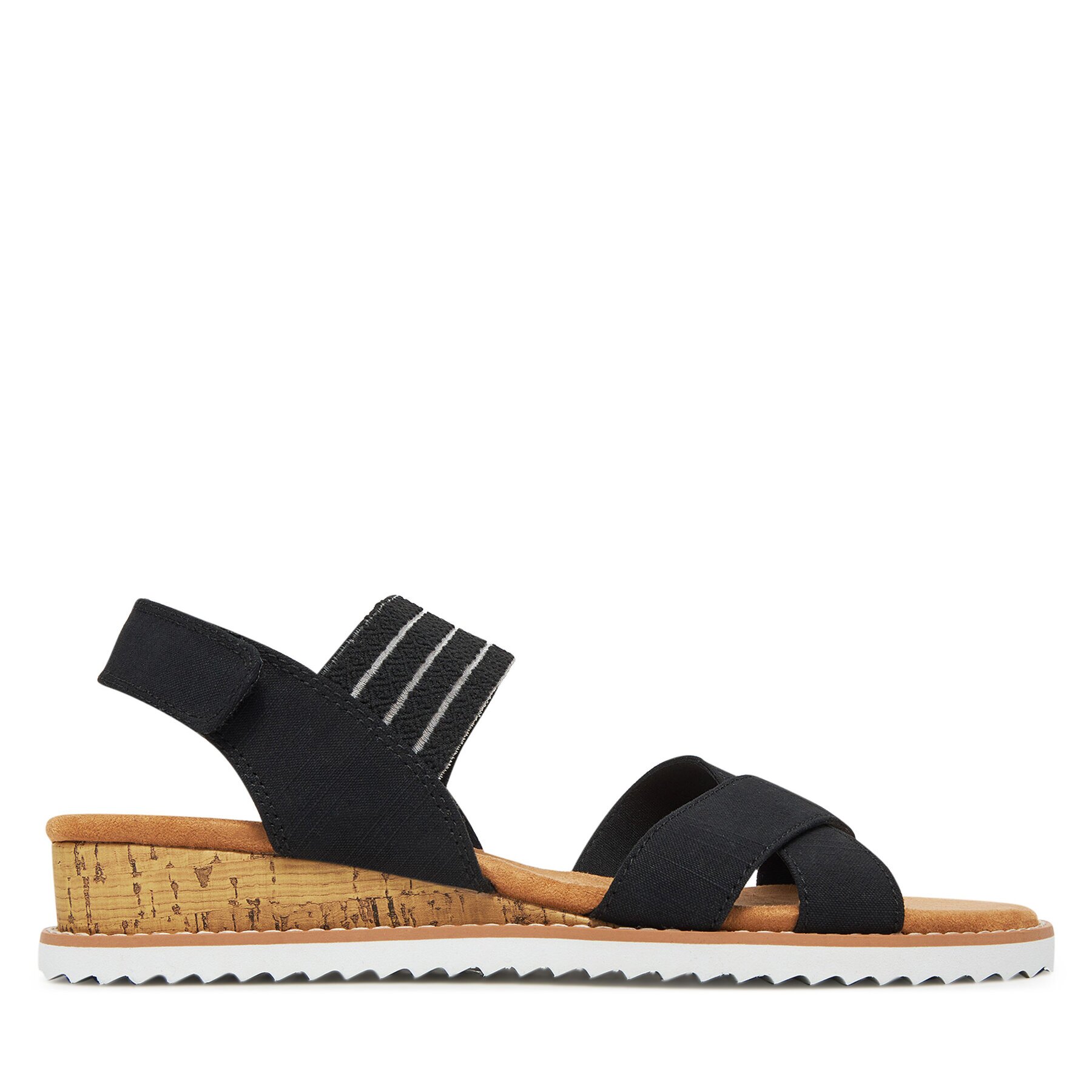 Skechers Сандали BOBS Desert Kiss-Shore Enough 114130/BLK