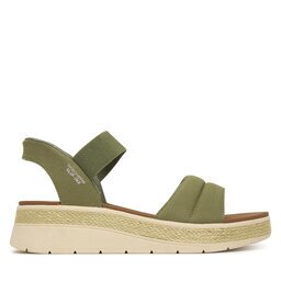Skechers Сандали BOBS Sun Ray 114413/OLV Зелен