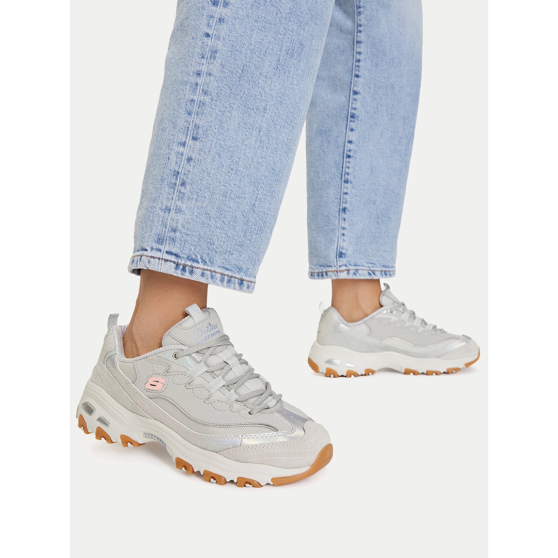 Skechers Сникърси D'Lites 150556/GRY