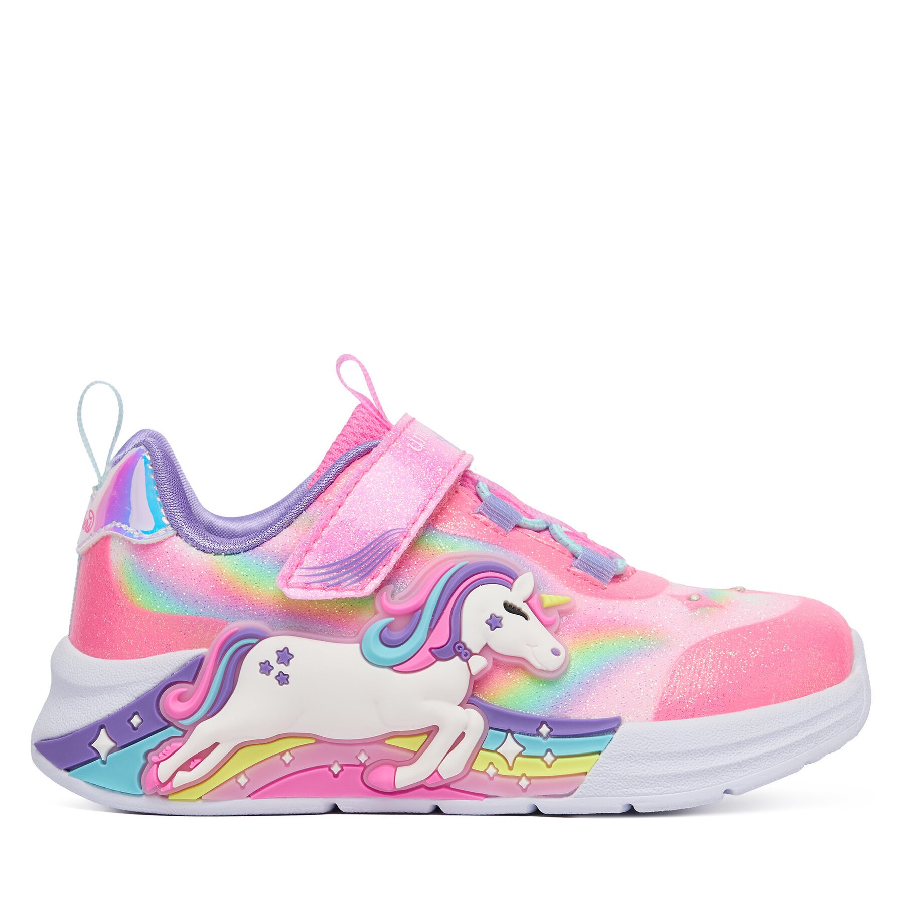 Skechers Сникърси S-Lights - Unicorn Chaser 302298N/PKMT