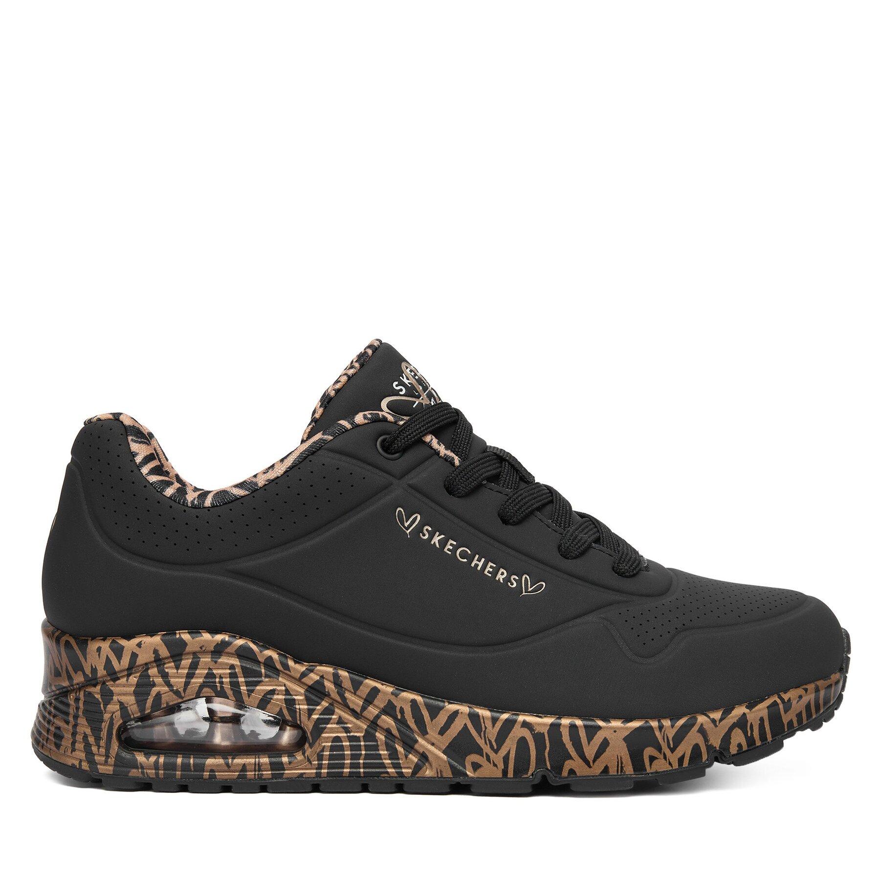 Skechers Сникърси Uno 155506/BKRG