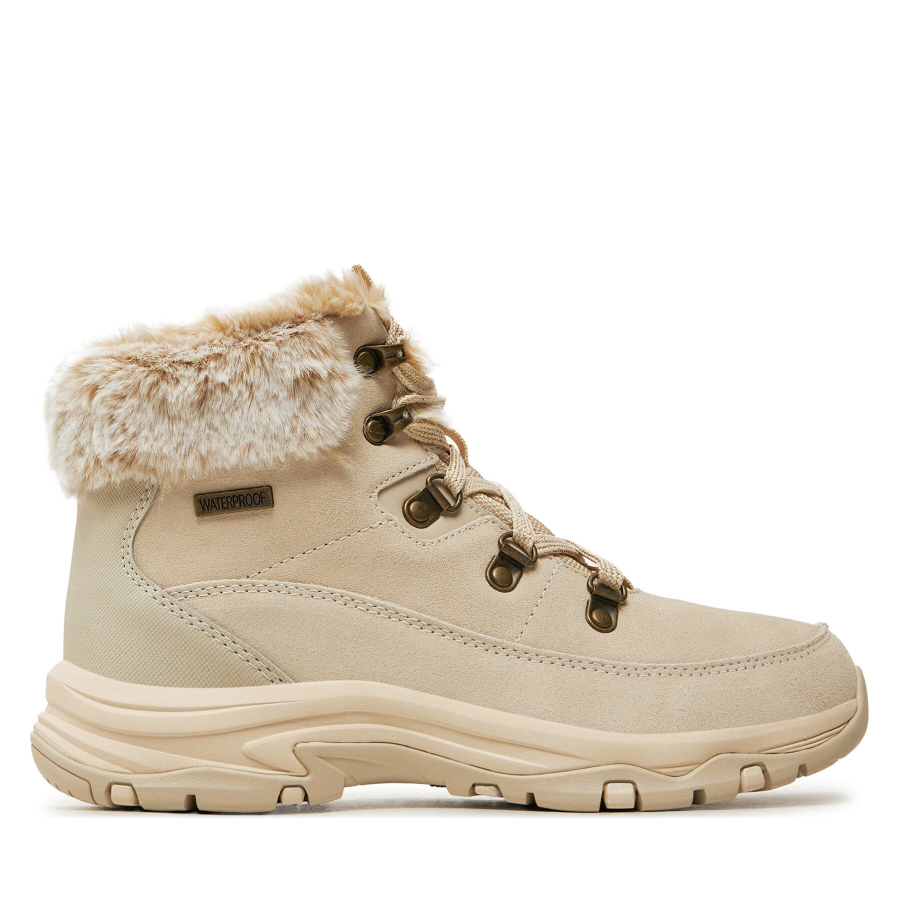 Skechers Туристически oбувки Trego - Snow Worries 167882/NAT