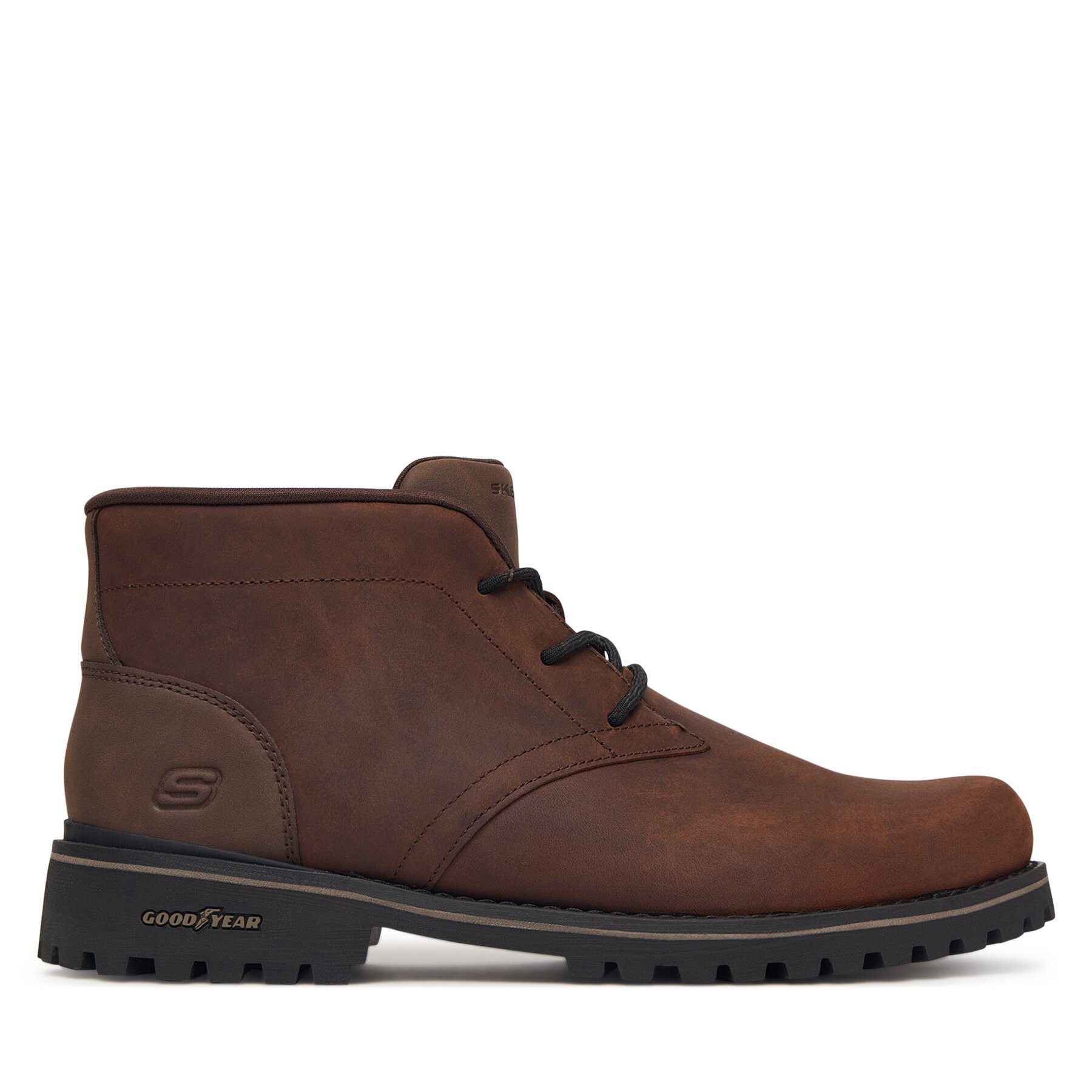 Skechers Зимни обувки Quintero - Damien 205903/DKBR