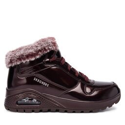 Skechers Зимни обувки Uno Rugged 168126/BURG