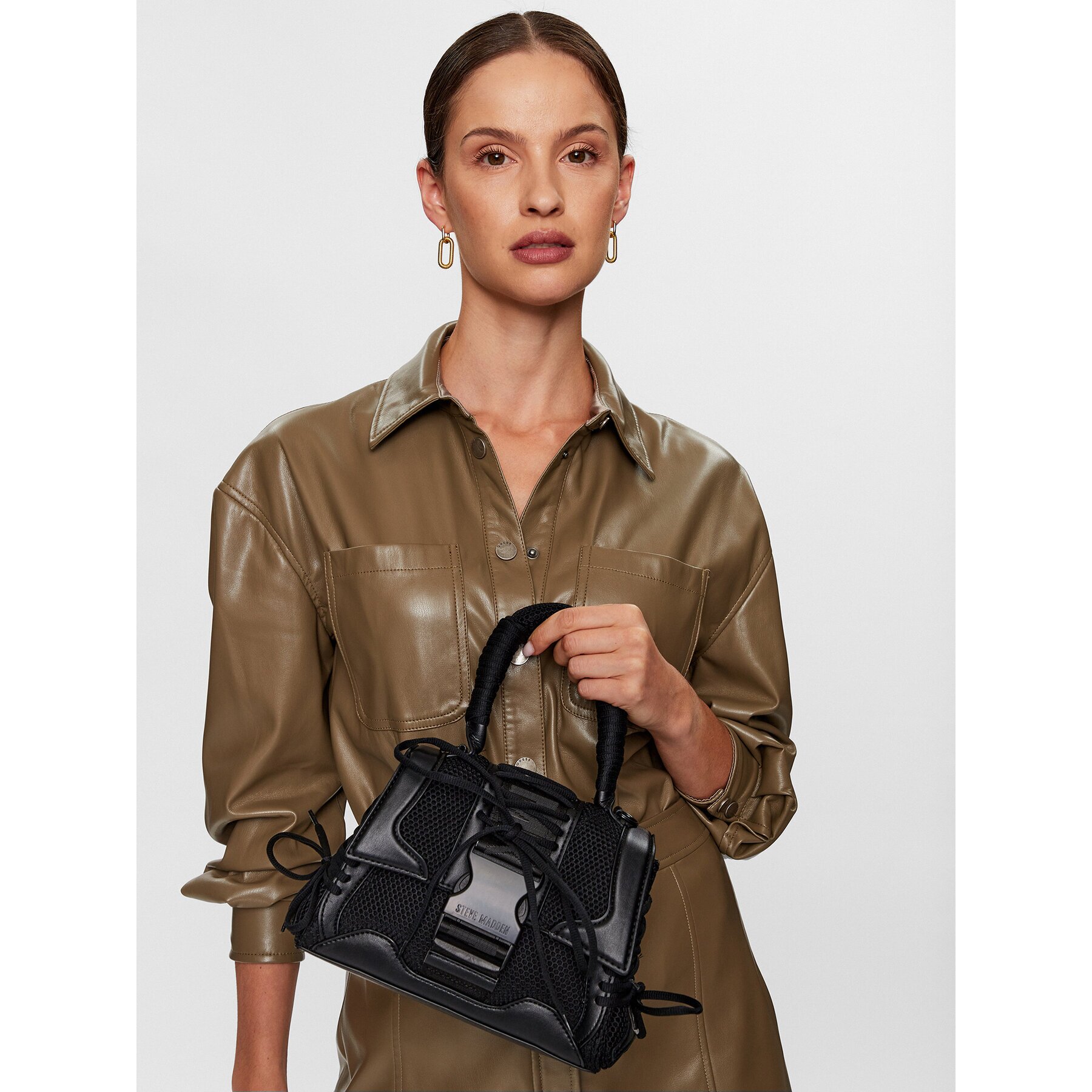 Steve Madden Дамска чанта Bdiego SM13000896-04005-BLK