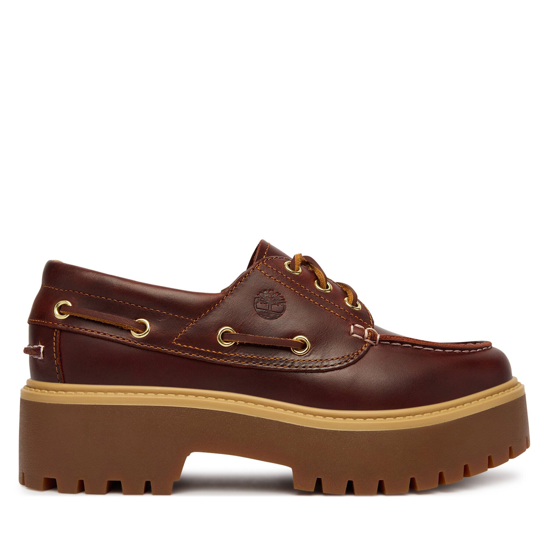 Timberland лоуфъри с дебела подметка Stone Street Boat TB0A2QDMD571