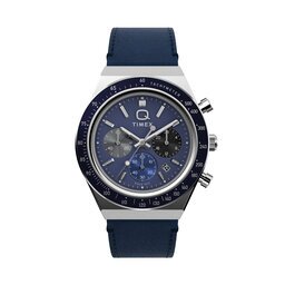 Timex Часовник Q Diver Inspired Chronograph TW2Y36100